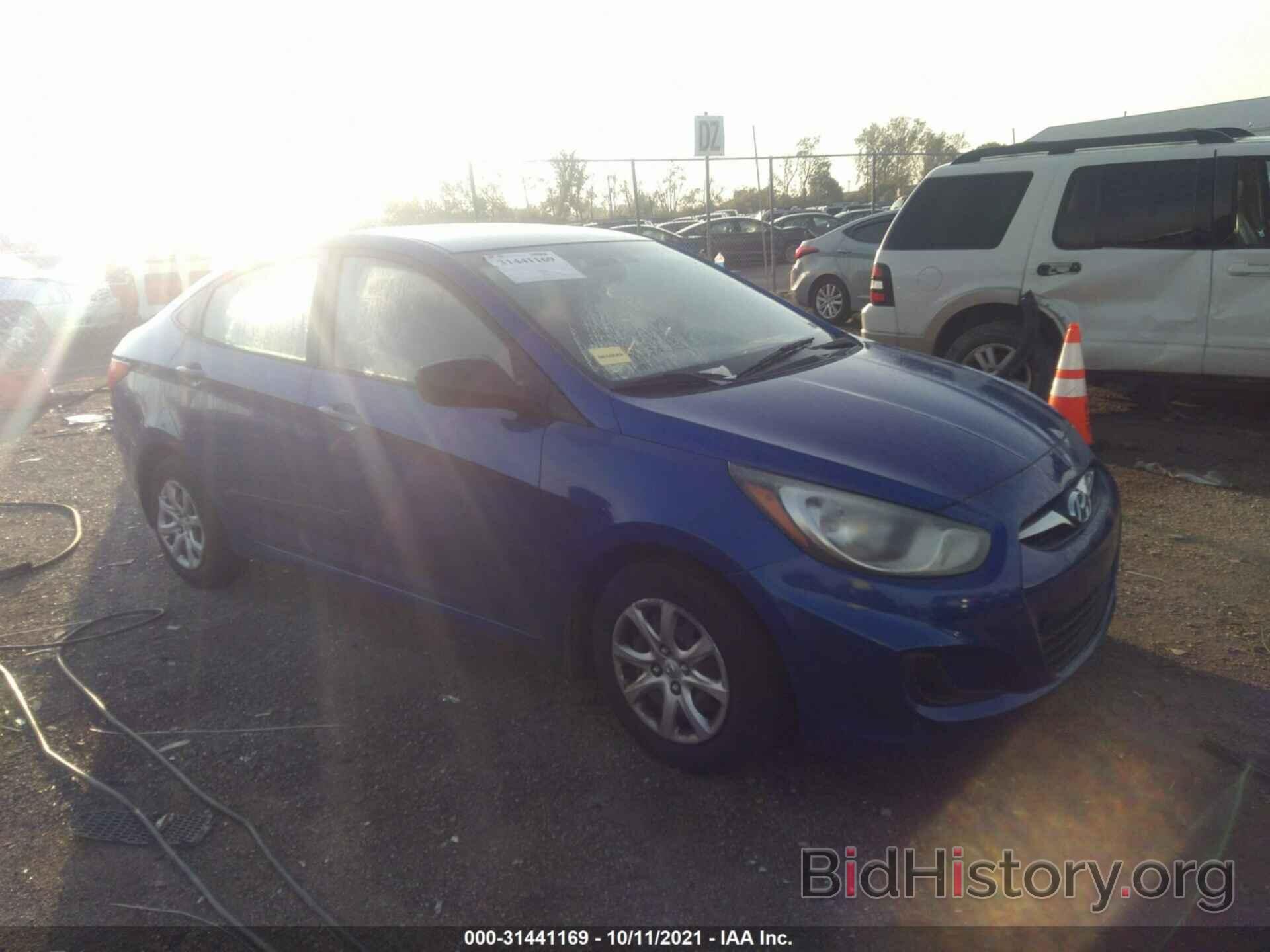 Photo KMHCT4AE4DU310765 - HYUNDAI ACCENT 2013