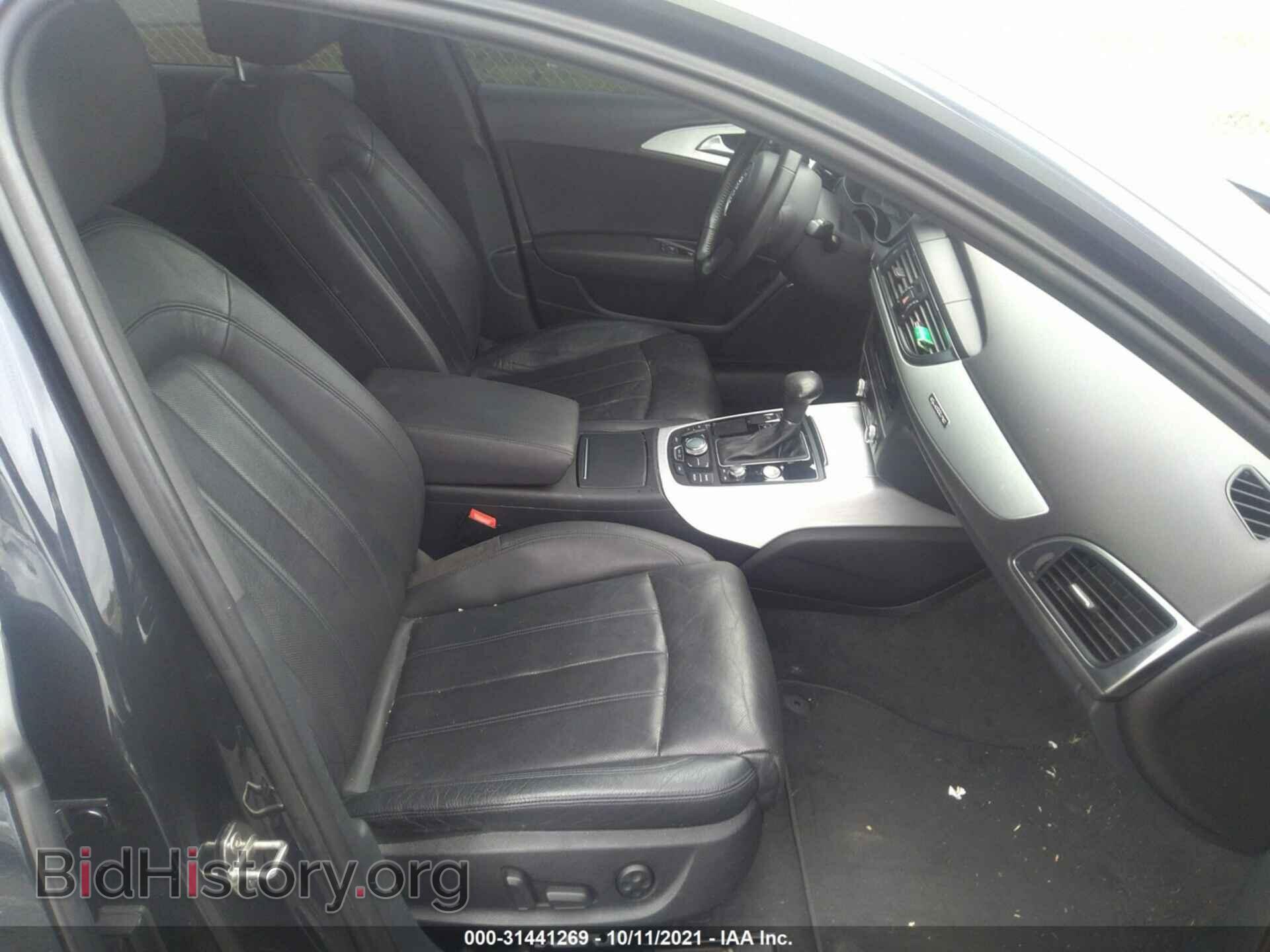 2012 AUDI A6 - VIN: WAUHGAFC7CN116595 - Фото 5