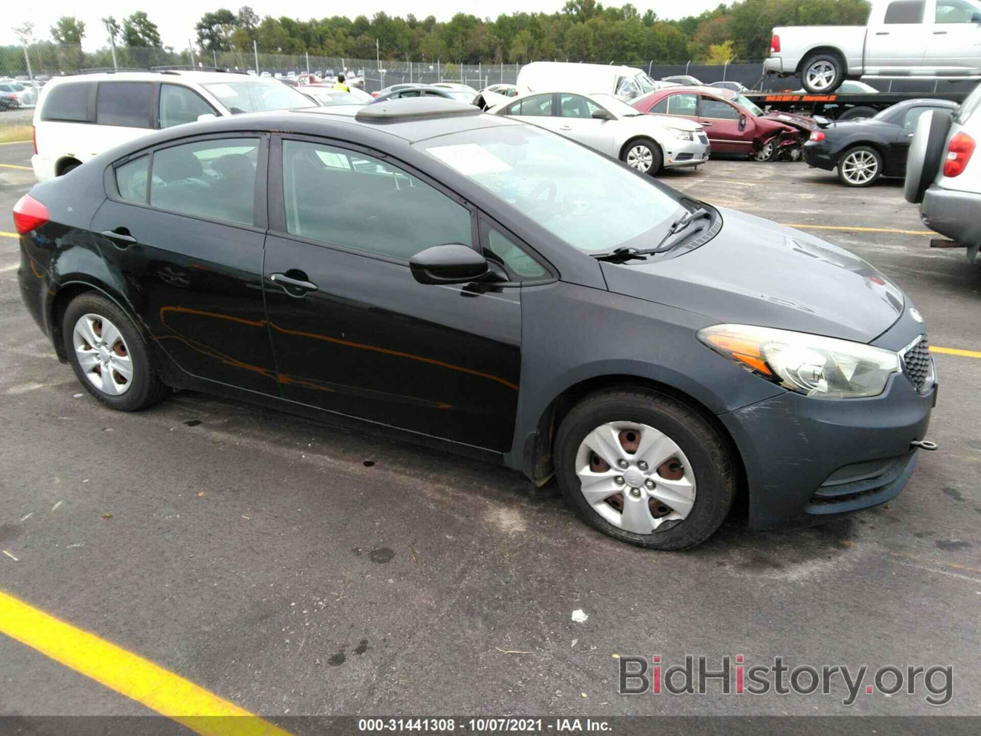 Photo KNAFK4A67E5171186 - KIA FORTE 2014