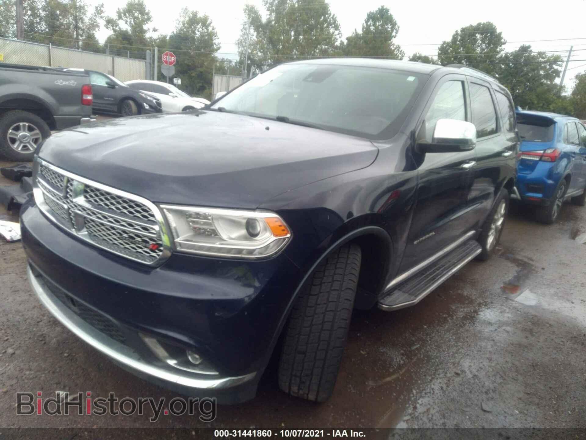 2014 DODGE DURANGO - VIN: 1C4RDJEG6EC520586 - Фото 2