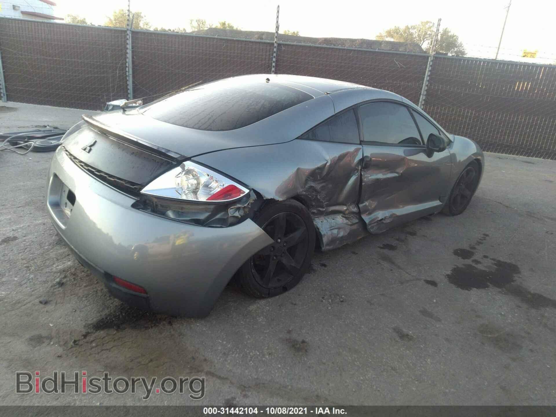 2007 MITSUBISHI ECLIPSE - VIN: 4A3AK24FX7E044252 - Фото 4