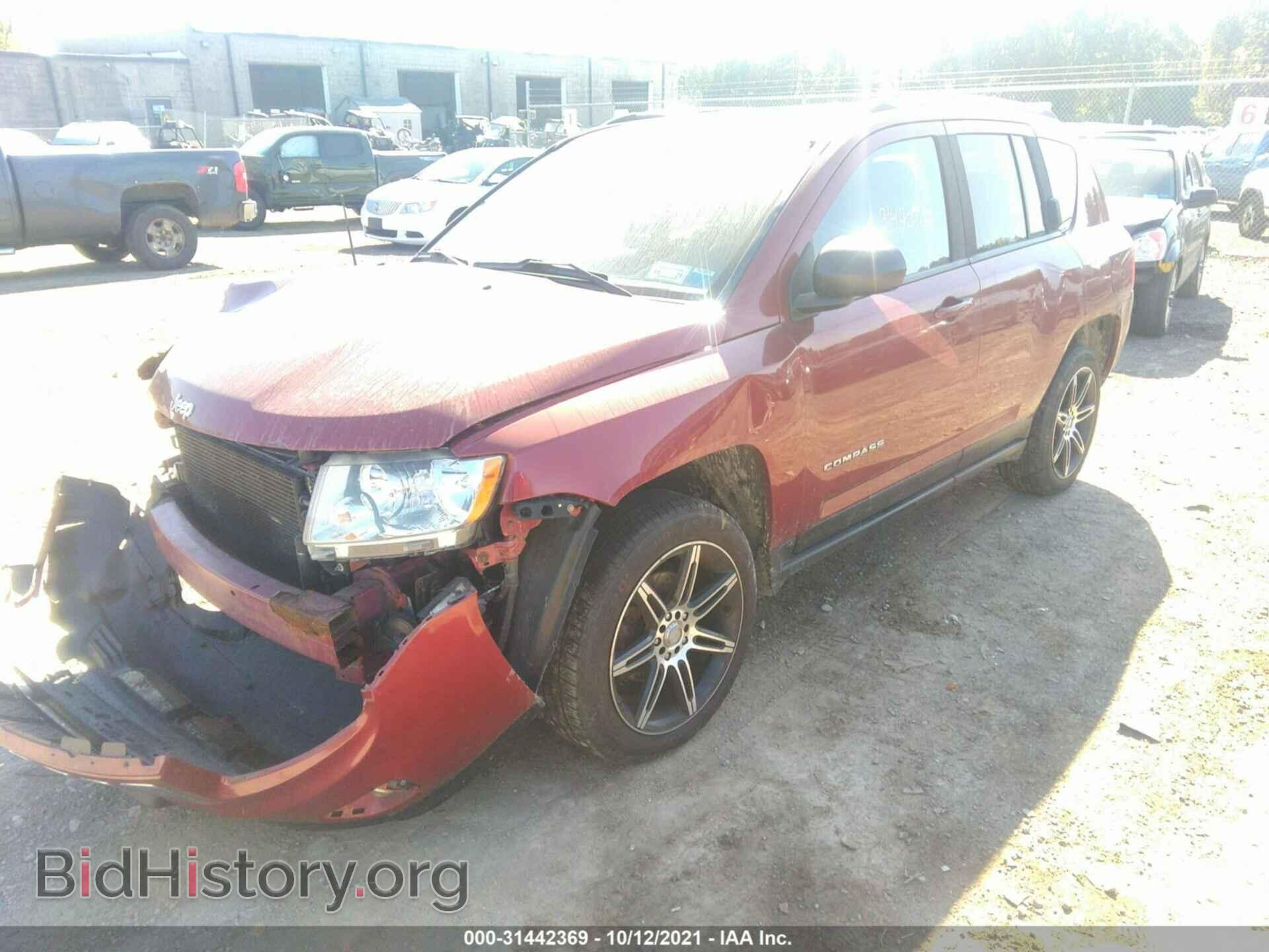 2012 JEEP COMPASS - VIN: 1C4NJDEB0CD665577 - Фото 2