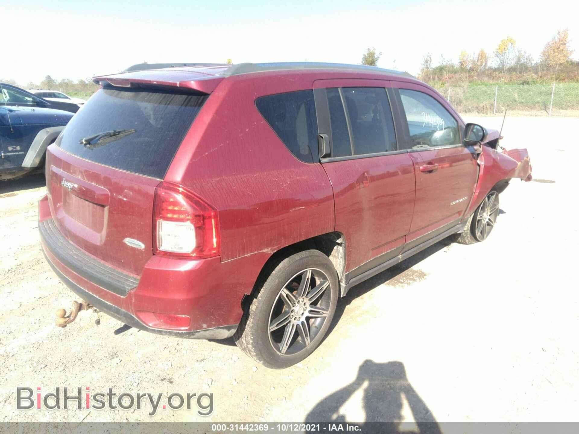 2012 JEEP COMPASS - VIN: 1C4NJDEB0CD665577 - Фото 4