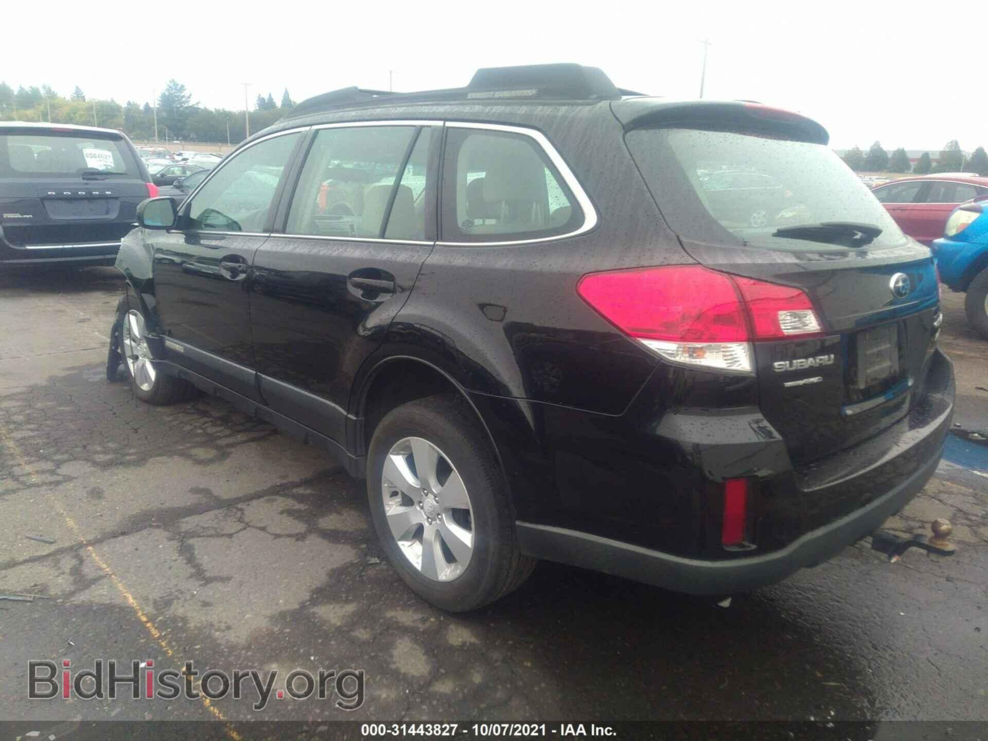 2012 SUBARU OUTBACK - VIN: 4S4BRBAC4C3247197 - Фото 3