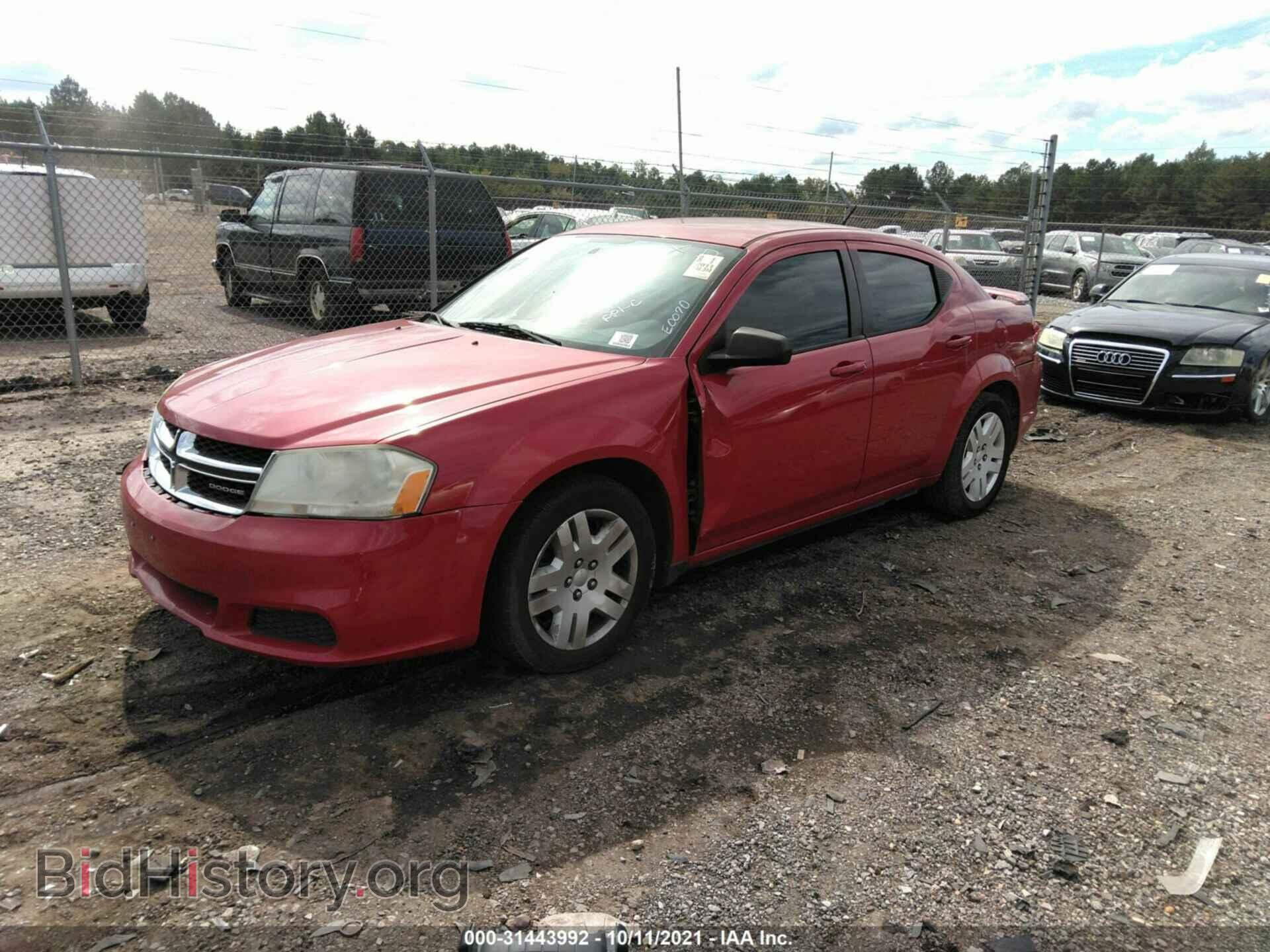 2011 DODGE AVENGER - VIN: 1B3BD4FB6BN509367 - Фото 2