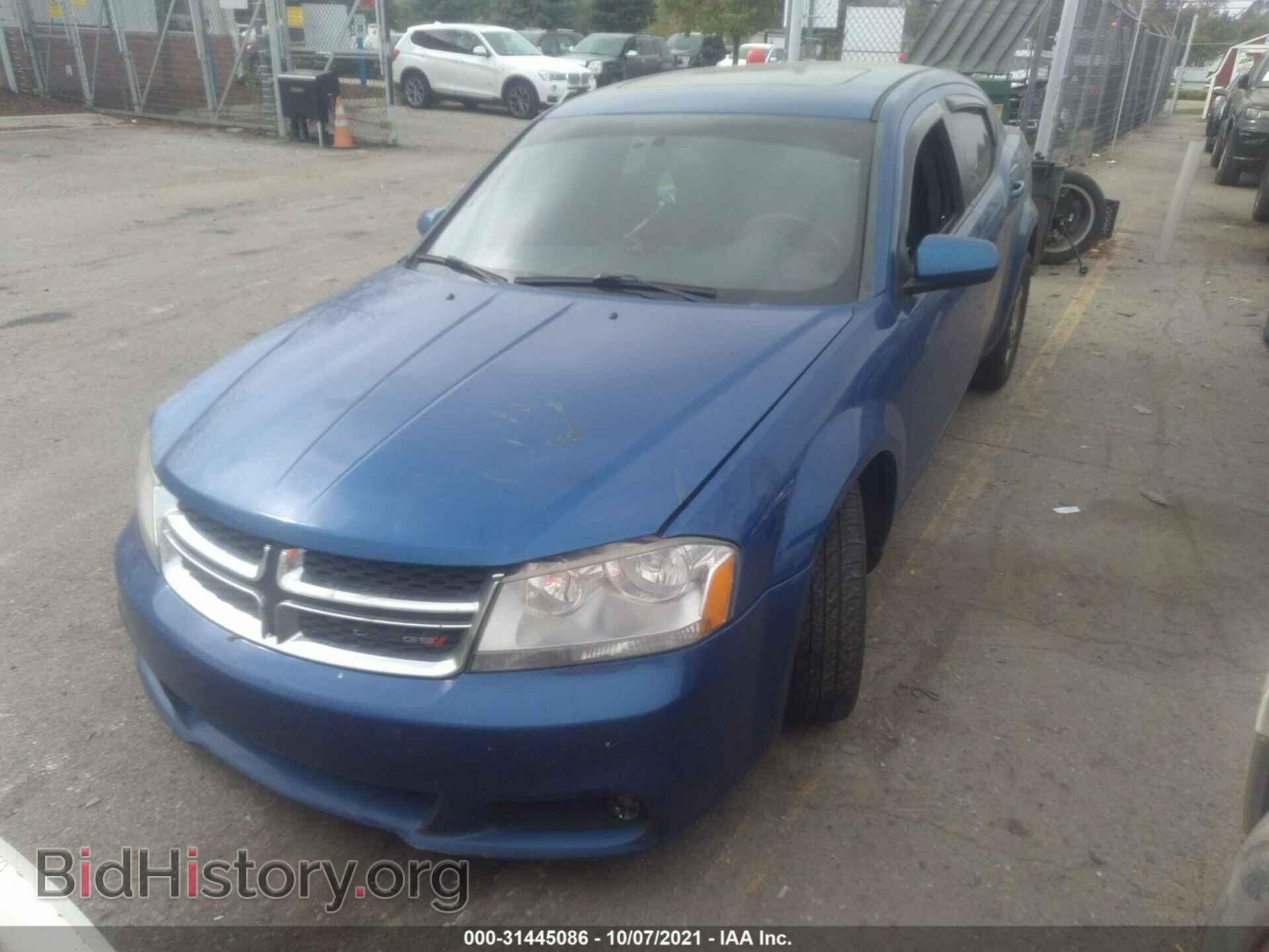 2013 DODGE AVENGER - VIN: 1C3CDZCB5DN541237 - Photo 2