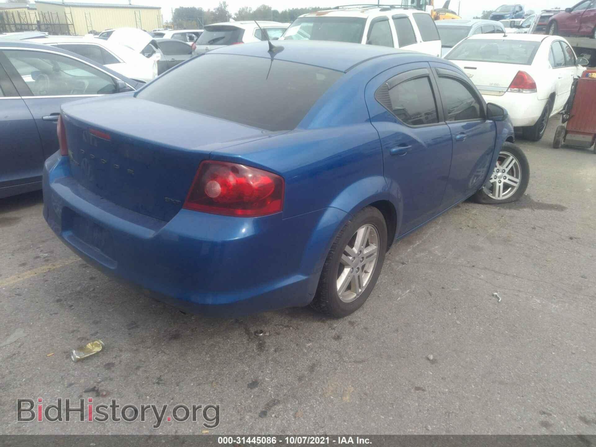 2013 DODGE AVENGER - VIN: 1C3CDZCB5DN541237 - Photo 4