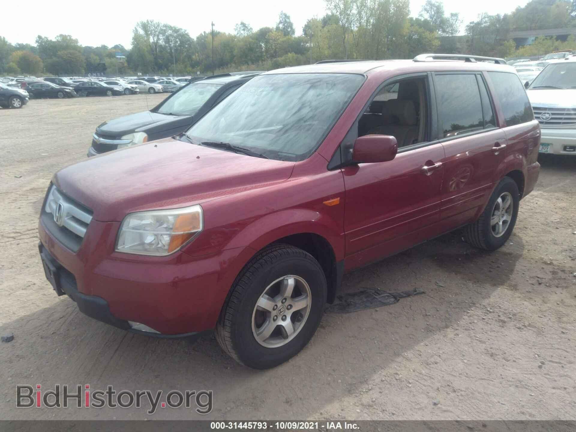 2006 HONDA PILOT - VIN: 5FNYF18526B020705 - Фото 2