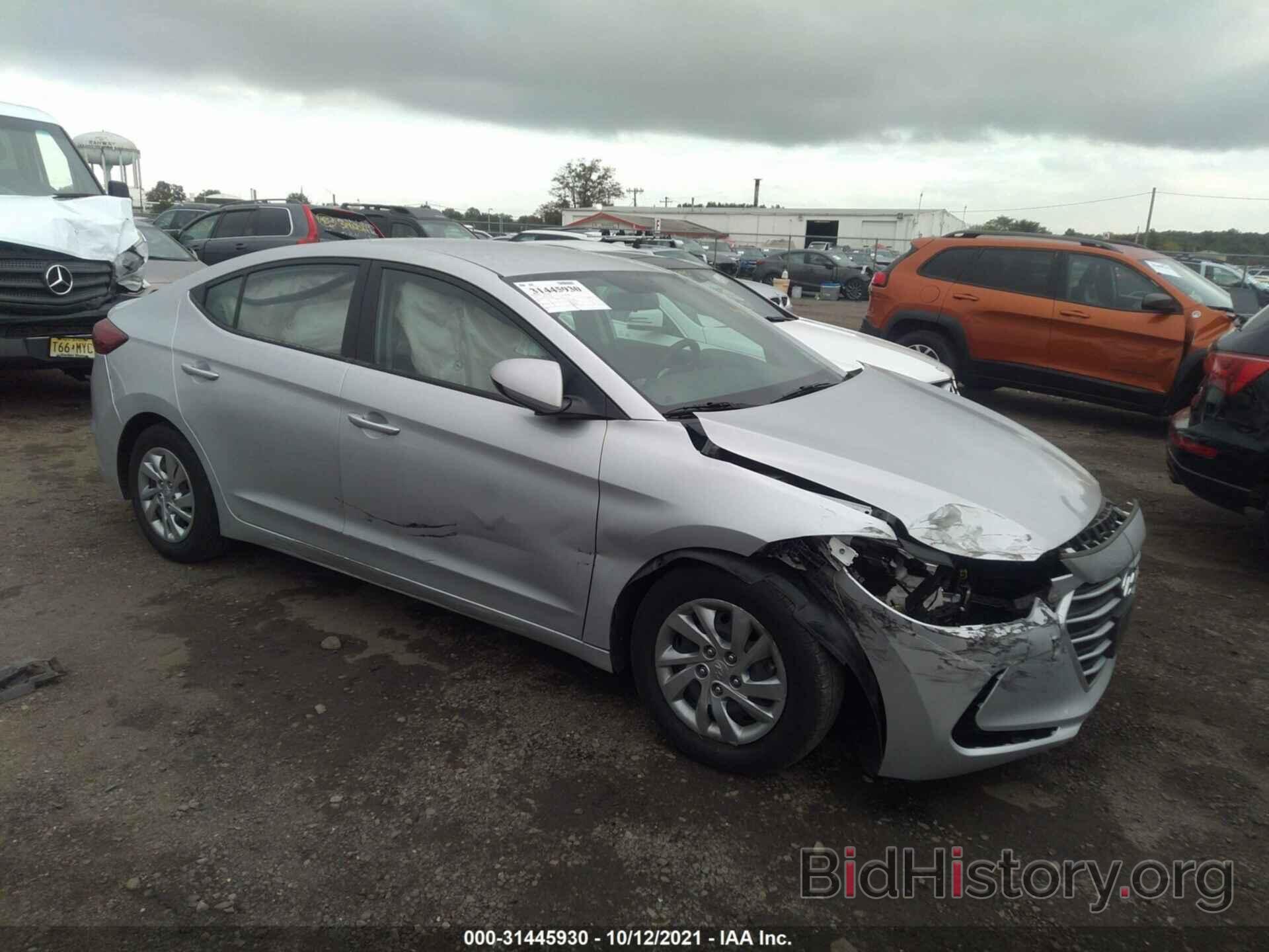 Photo KMHD74LF8JU510445 - HYUNDAI ELANTRA 2018