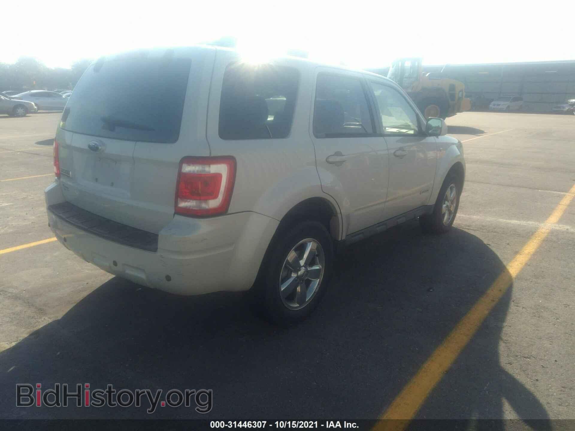 2008 FORD ESCAPE - VIN: 1FMCU04128KA85505 - Фото 4