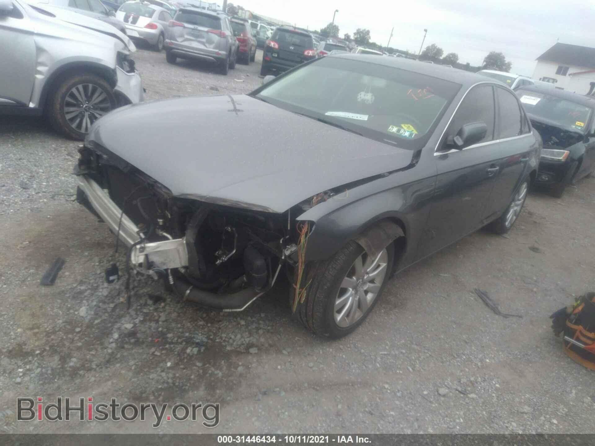 2012 AUDI A4 - VIN: WAUDFAFL5CN019879 - Фото 2
