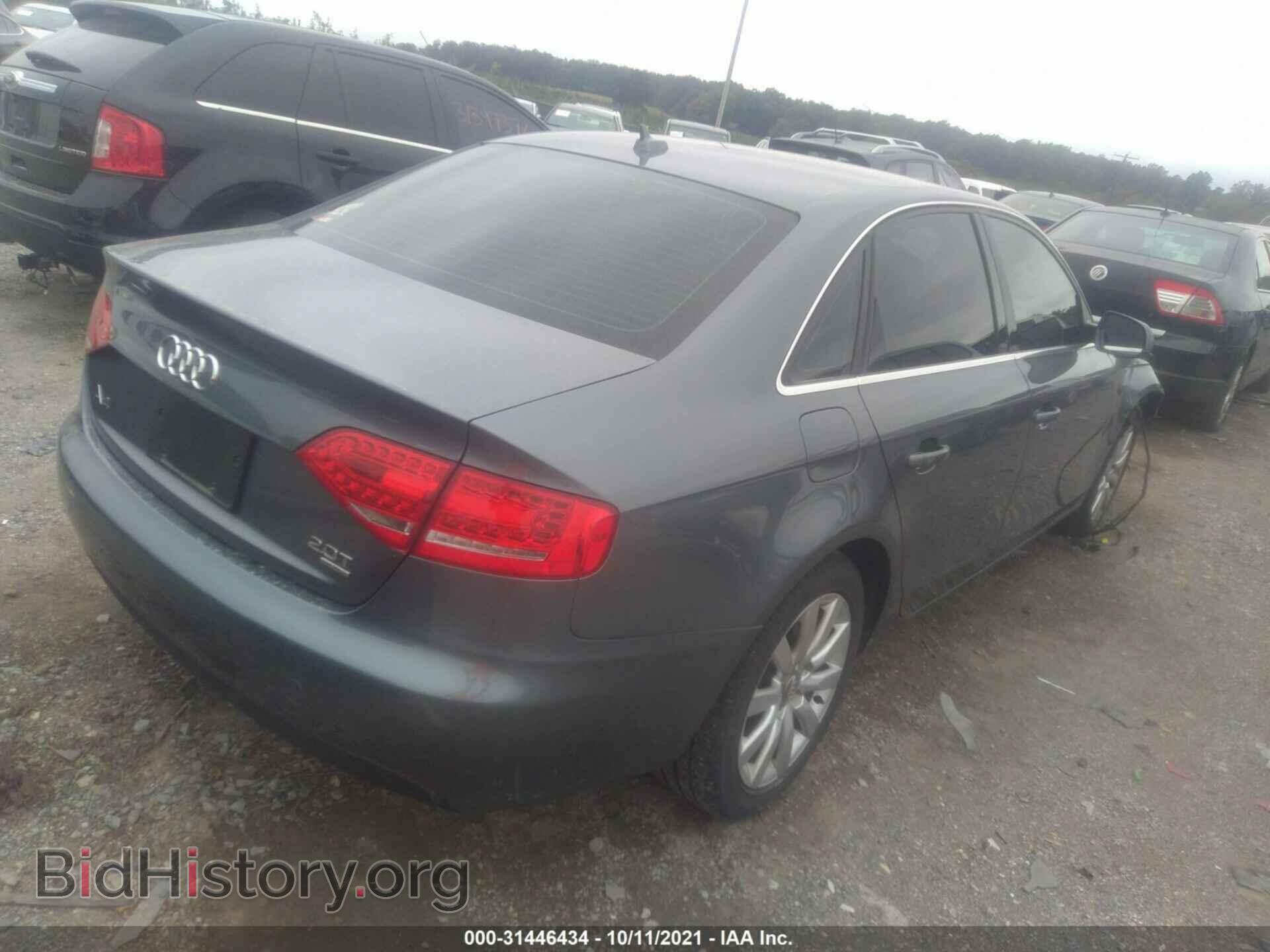 2012 AUDI A4 - VIN: WAUDFAFL5CN019879 - Фото 4