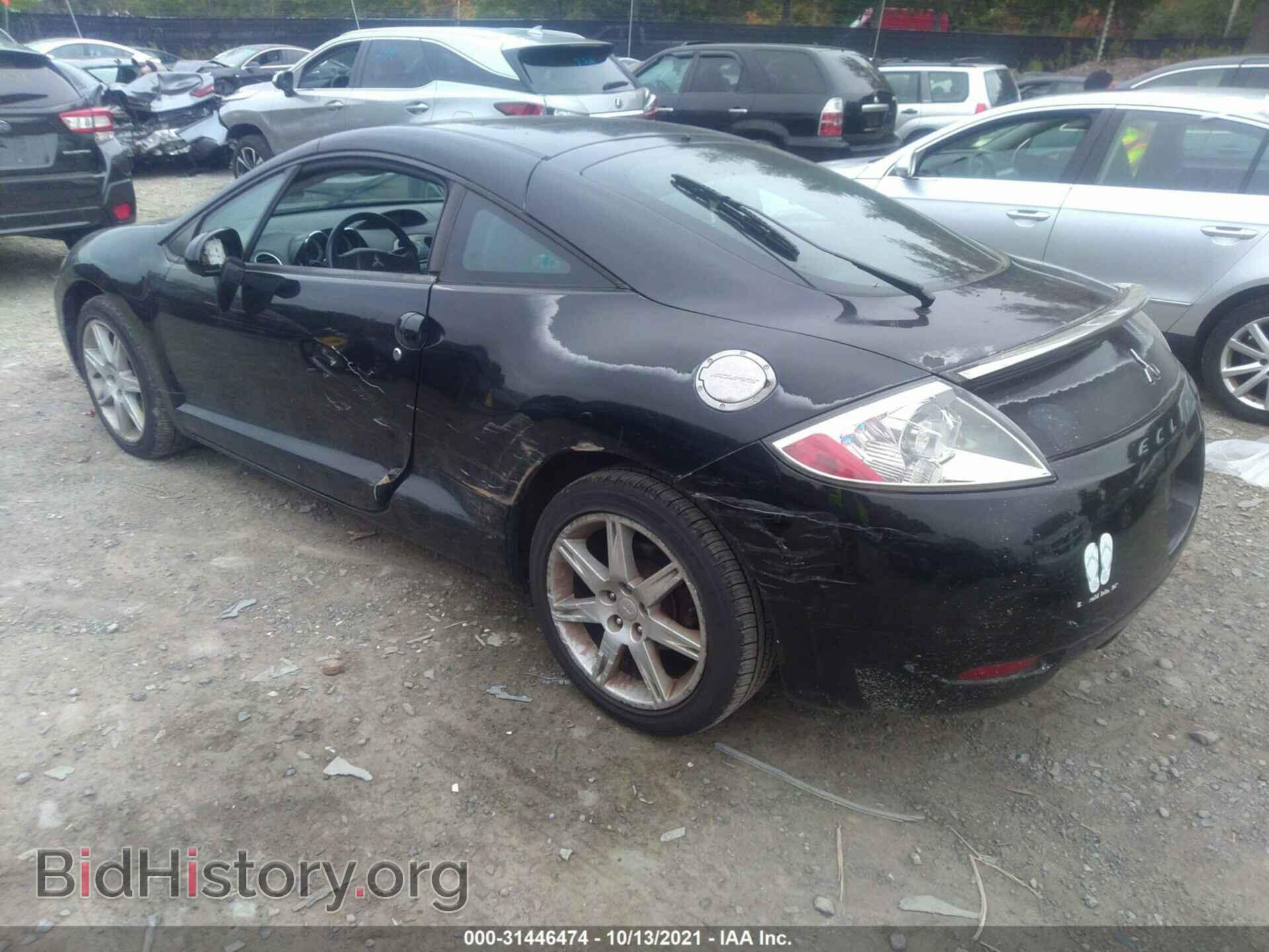 2006 MITSUBISHI ECLIPSE - VIN: 4A3AK34T86E010093 - Фото 3