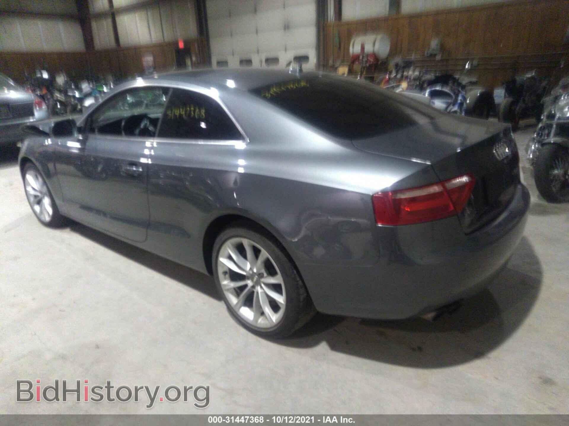 2013 AUDI A5 - VIN: WAUCFAFR6DA043519 - Photo 3