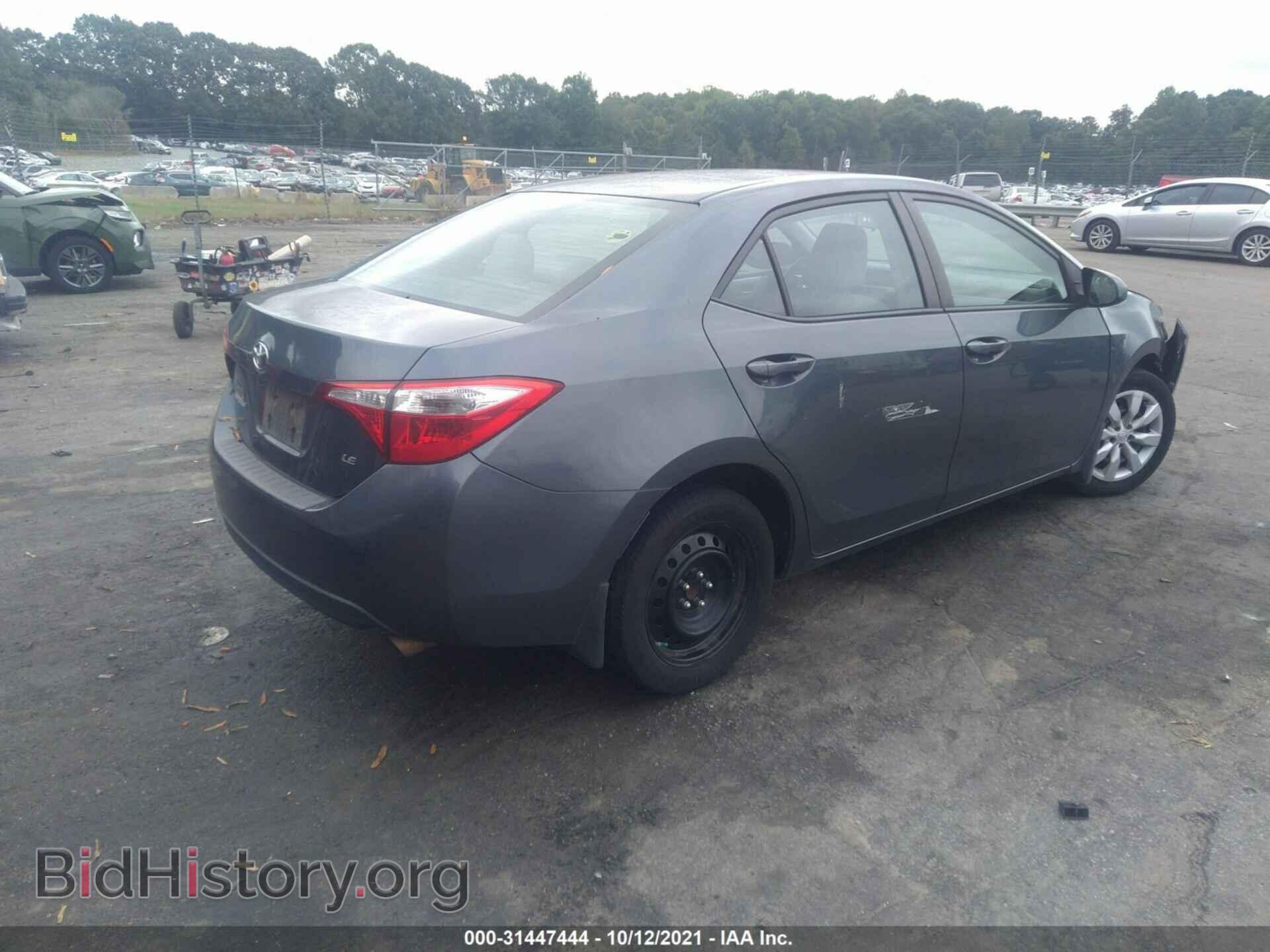 2014 TOYOTA COROLLA - VIN: 2T1BURHE5EC172975 - Фото 4