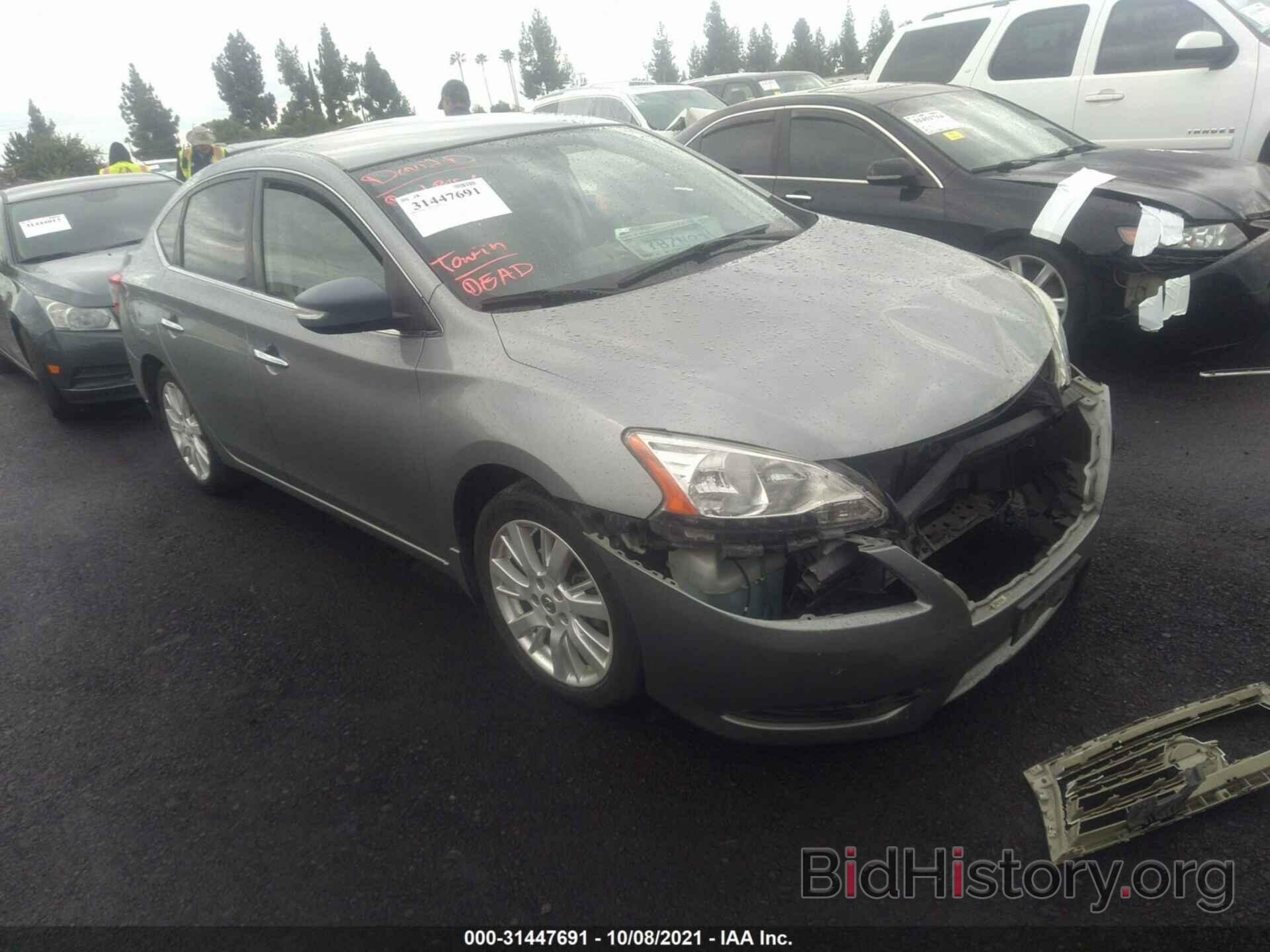 Photo 3N1AB7AP3DL691832 - NISSAN SENTRA 2013