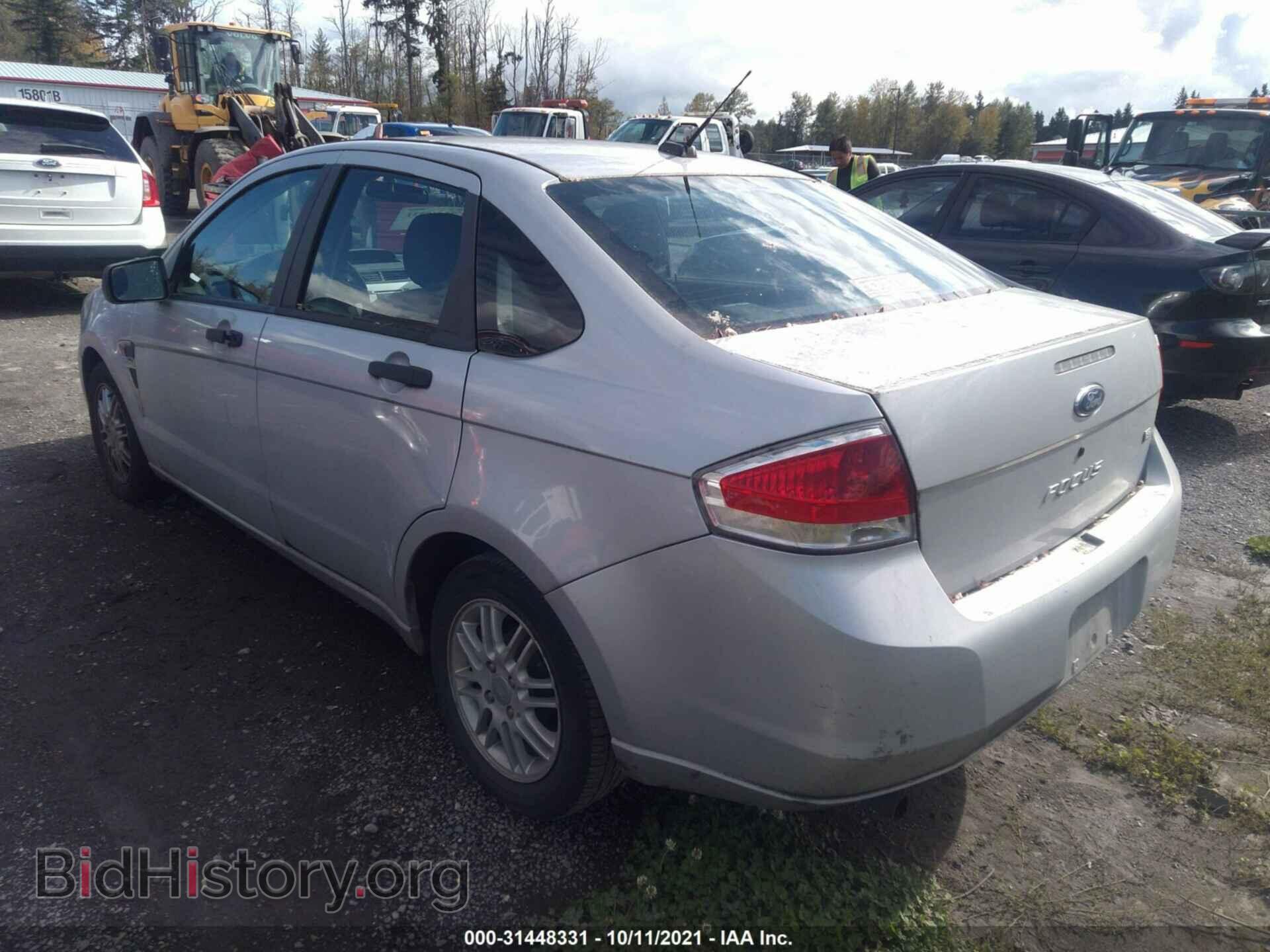 2008 FORD FOCUS - VIN: 1FAHP35N48W182434 - Фото 3