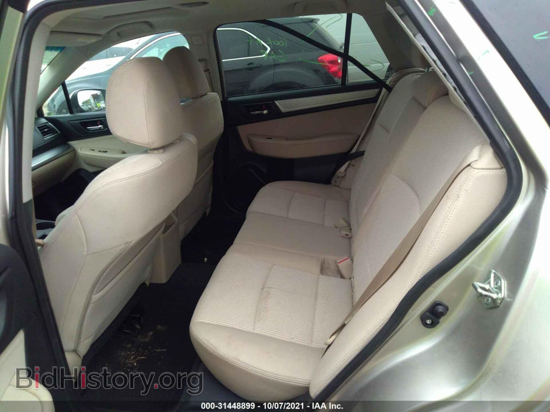 2017 SUBARU OUTBACK - VIN: 4S4BSADC7H3205589 - Фото 8