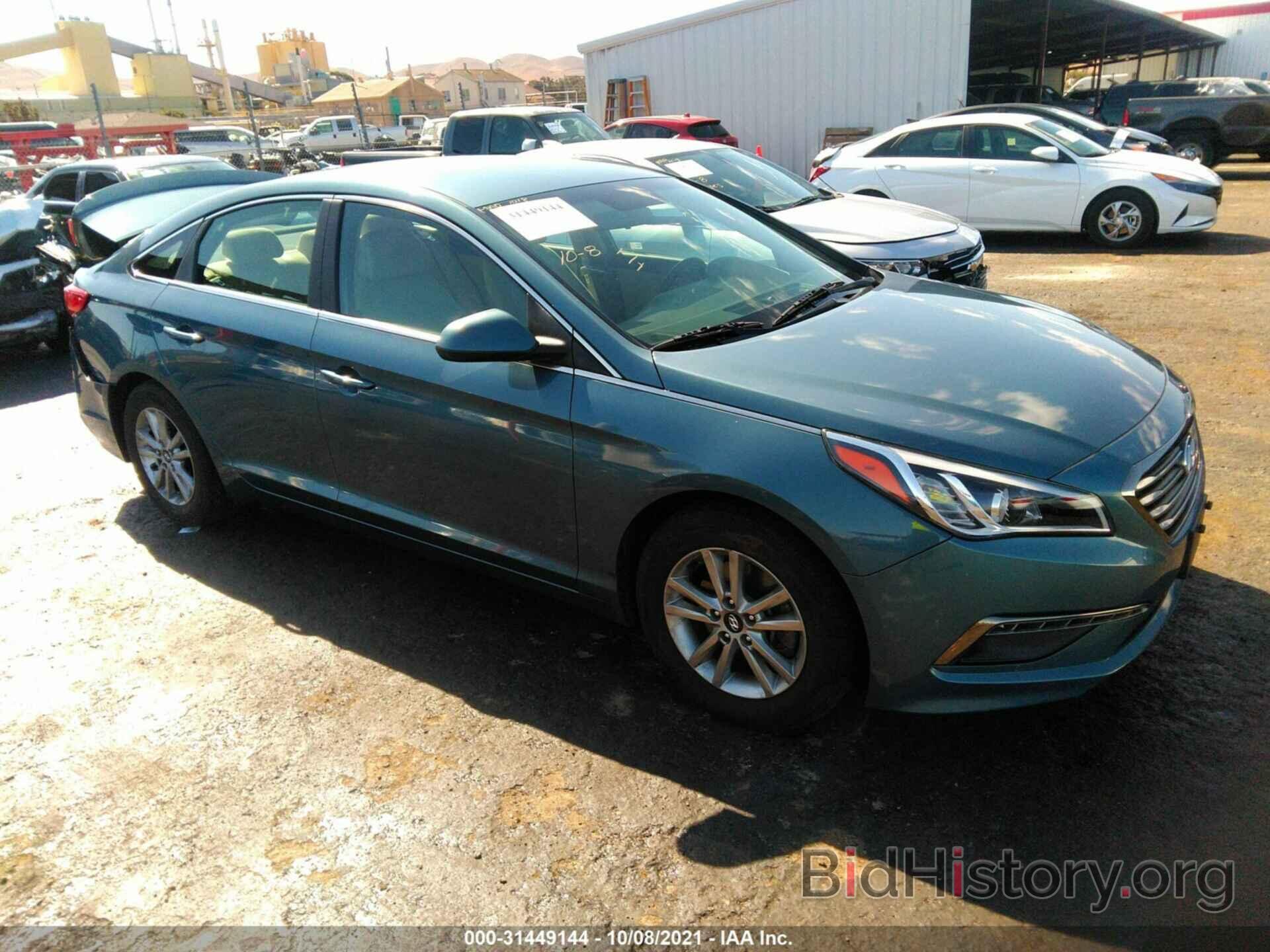 Photo 5NPE24AF2FH119562 - HYUNDAI SONATA 2015