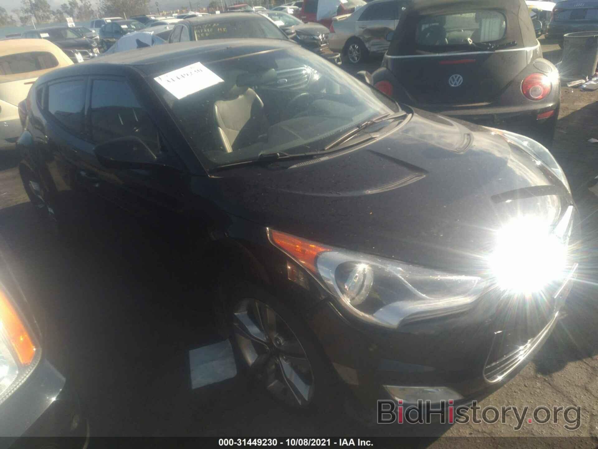 Photo KMHTC6AD4DU141074 - HYUNDAI VELOSTER 2013