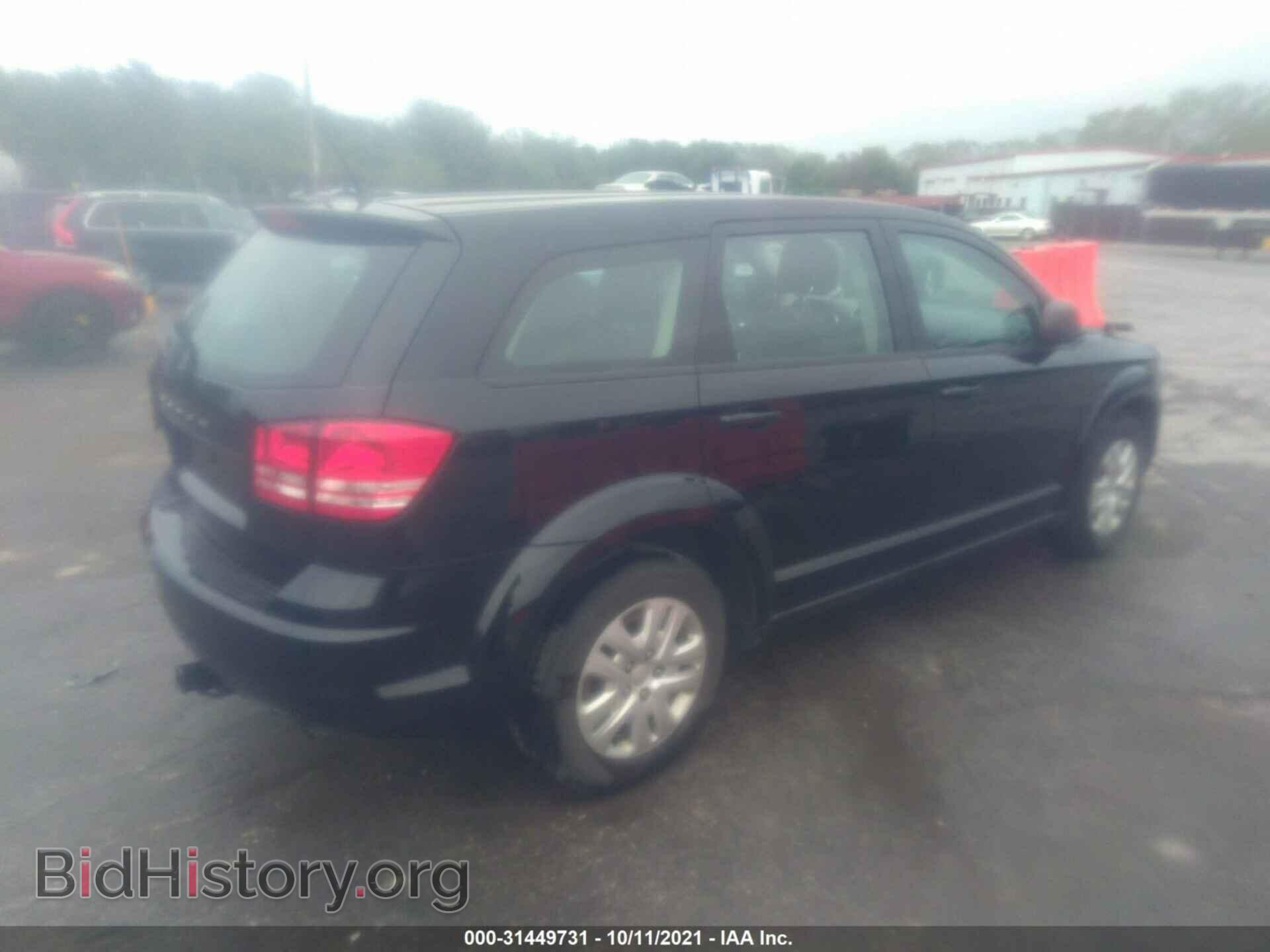 2014 DODGE JOURNEY - VIN: 3C4PDCAB3ET117411 - Фото 4