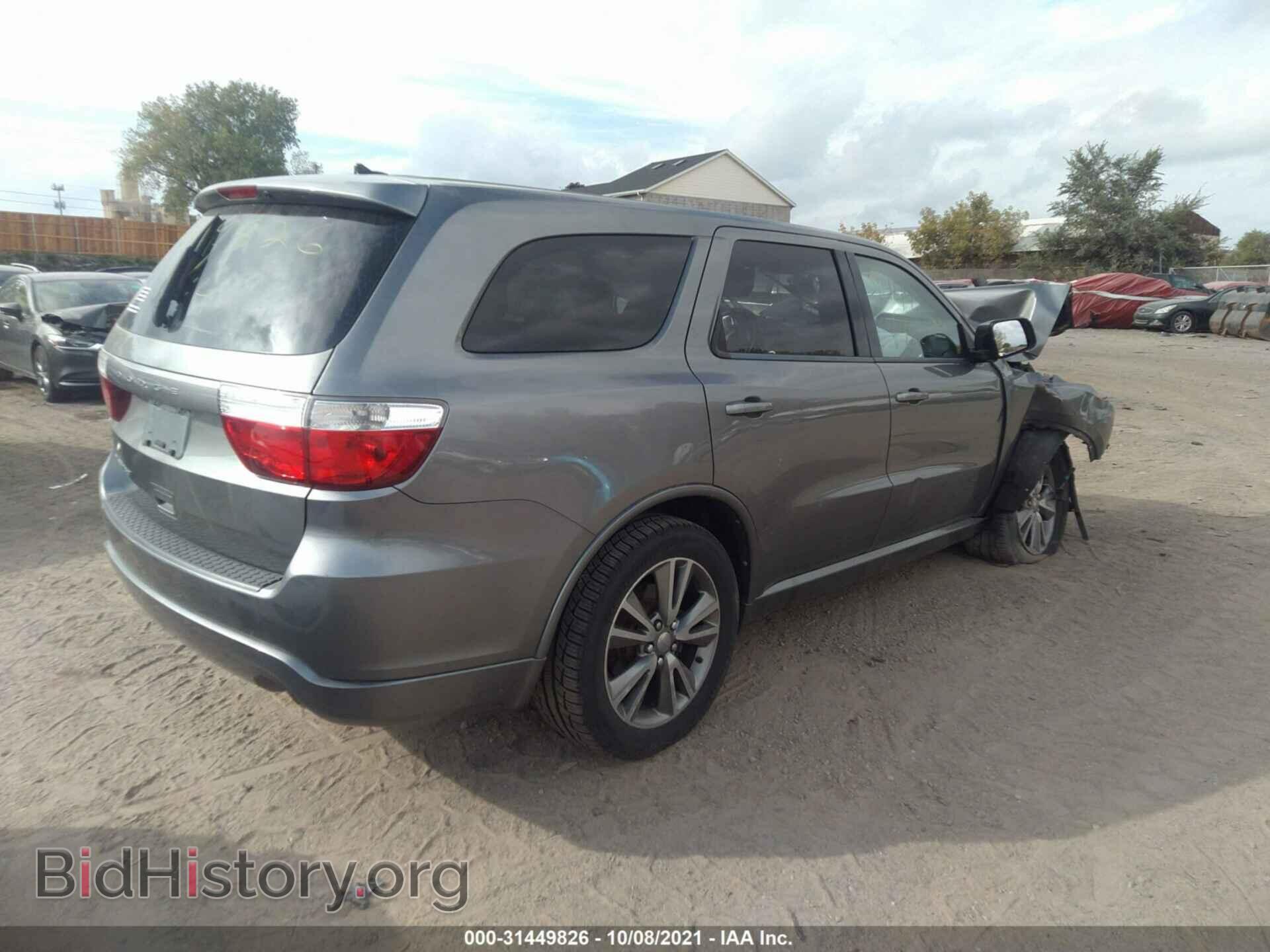 2013 DODGE DURANGO - VIN: 1C4RDHAG5DC564723 - Фото 4