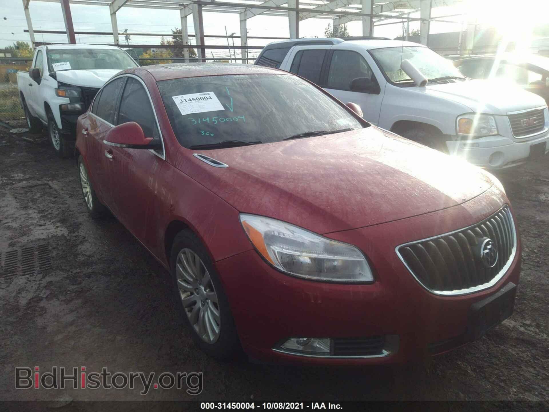 Фотография 2G4GS5EV2C9203357 - BUICK REGAL 2012