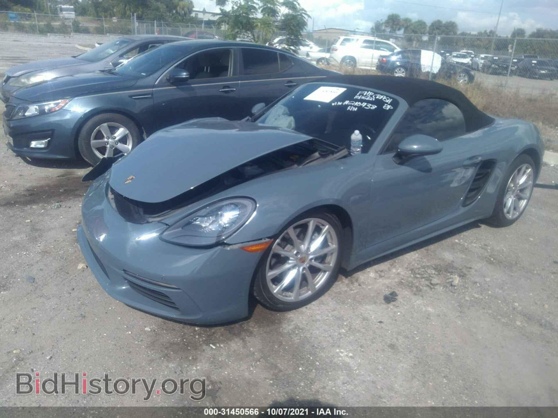 2018 PORSCHE 718 BOXSTER - VIN: WP0CA2A84JS210438 - Фото 2