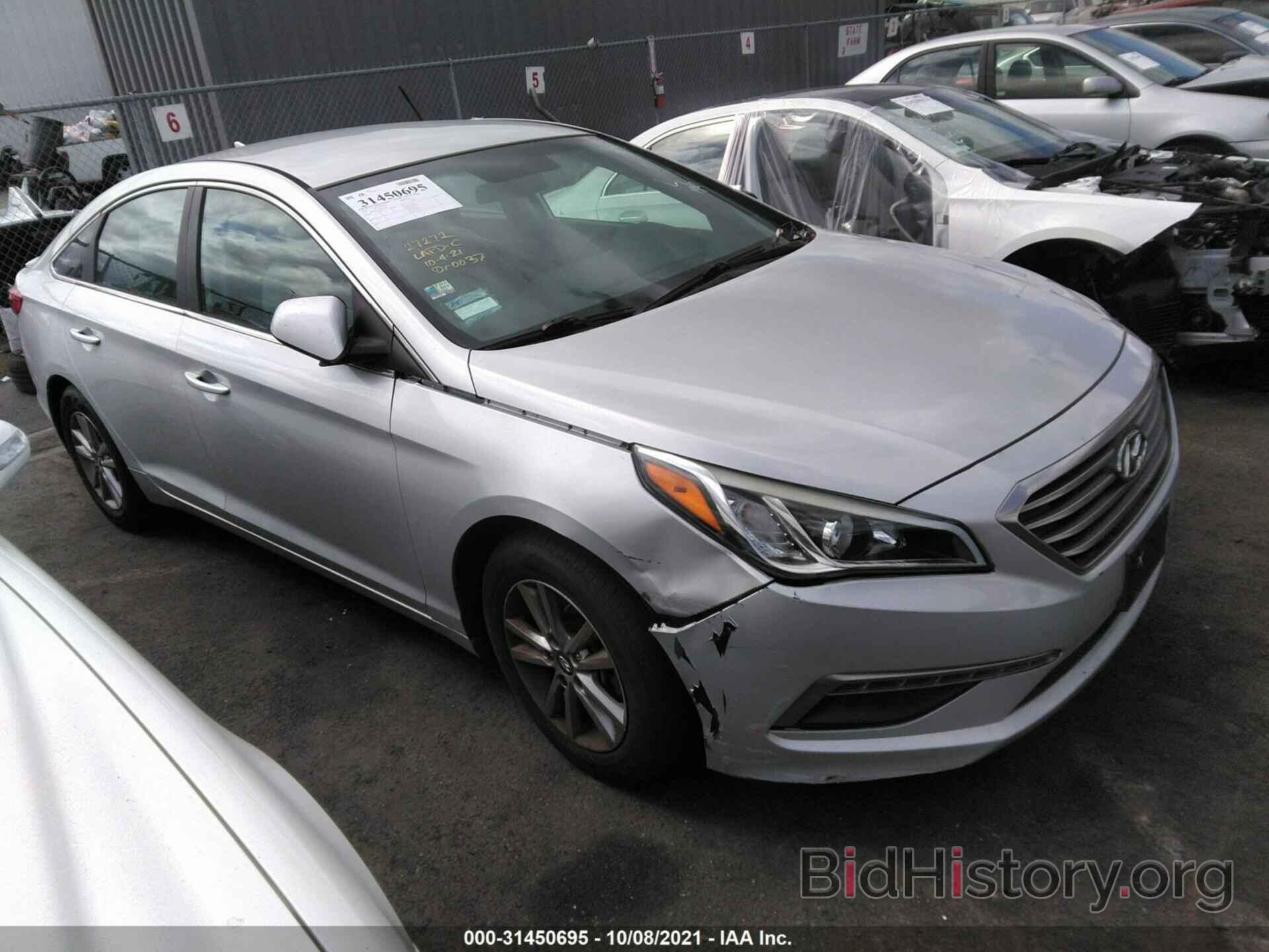 Photo 5NPE24AF2FH019493 - HYUNDAI SONATA 2015