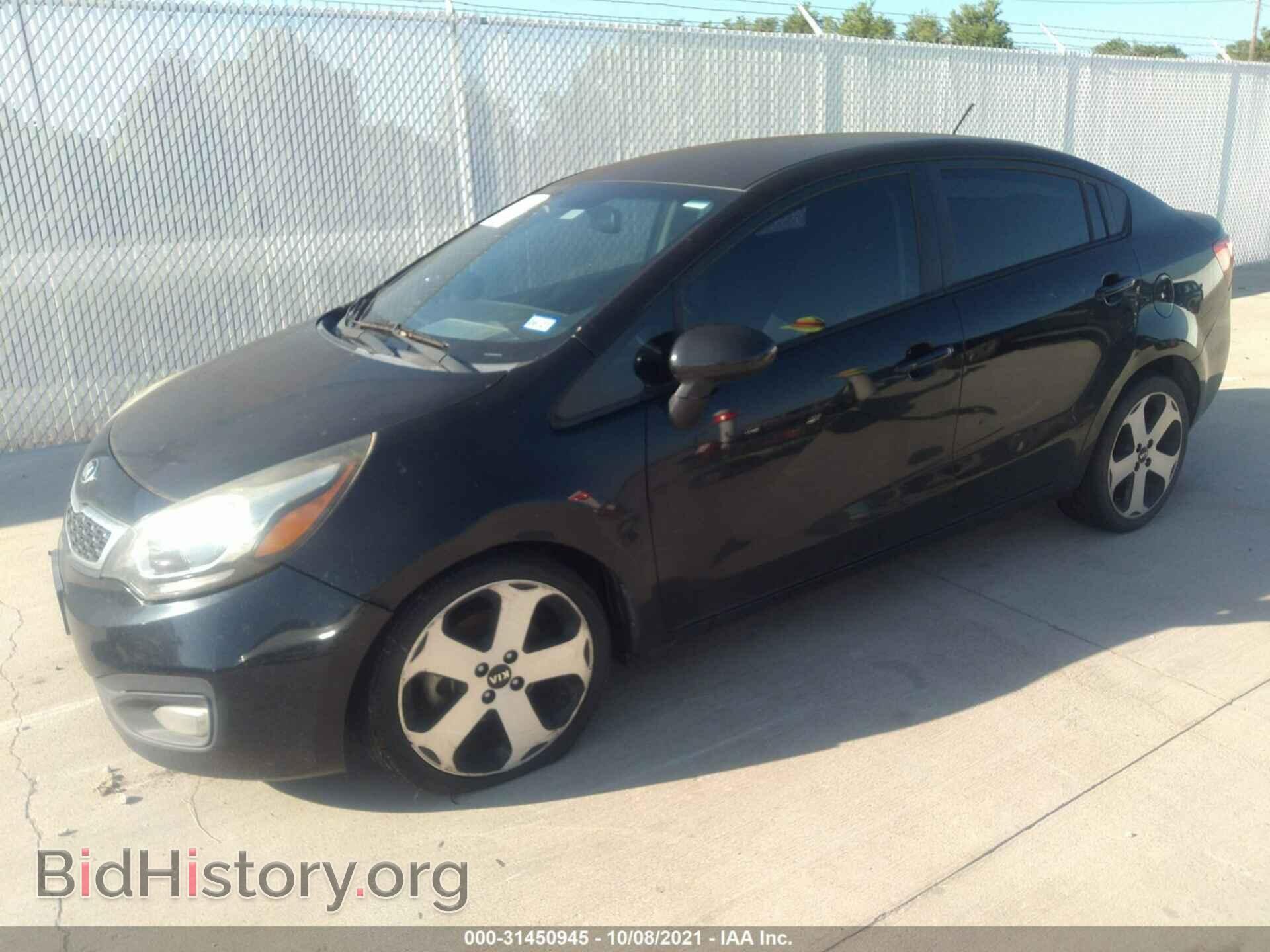 2014 KIA RIO - VIN: KNADN4A33E6327299 - Фото 2