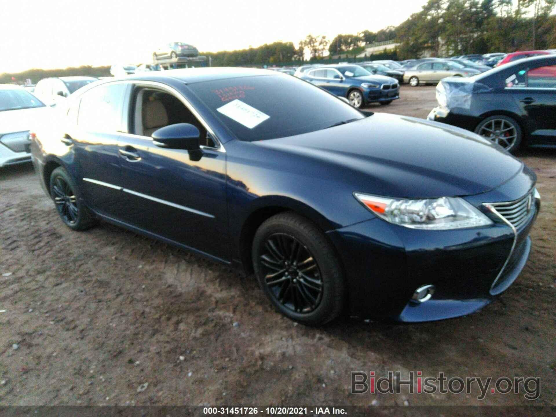 Photo JTHBK1GG7D2039365 - LEXUS ES 350 2013