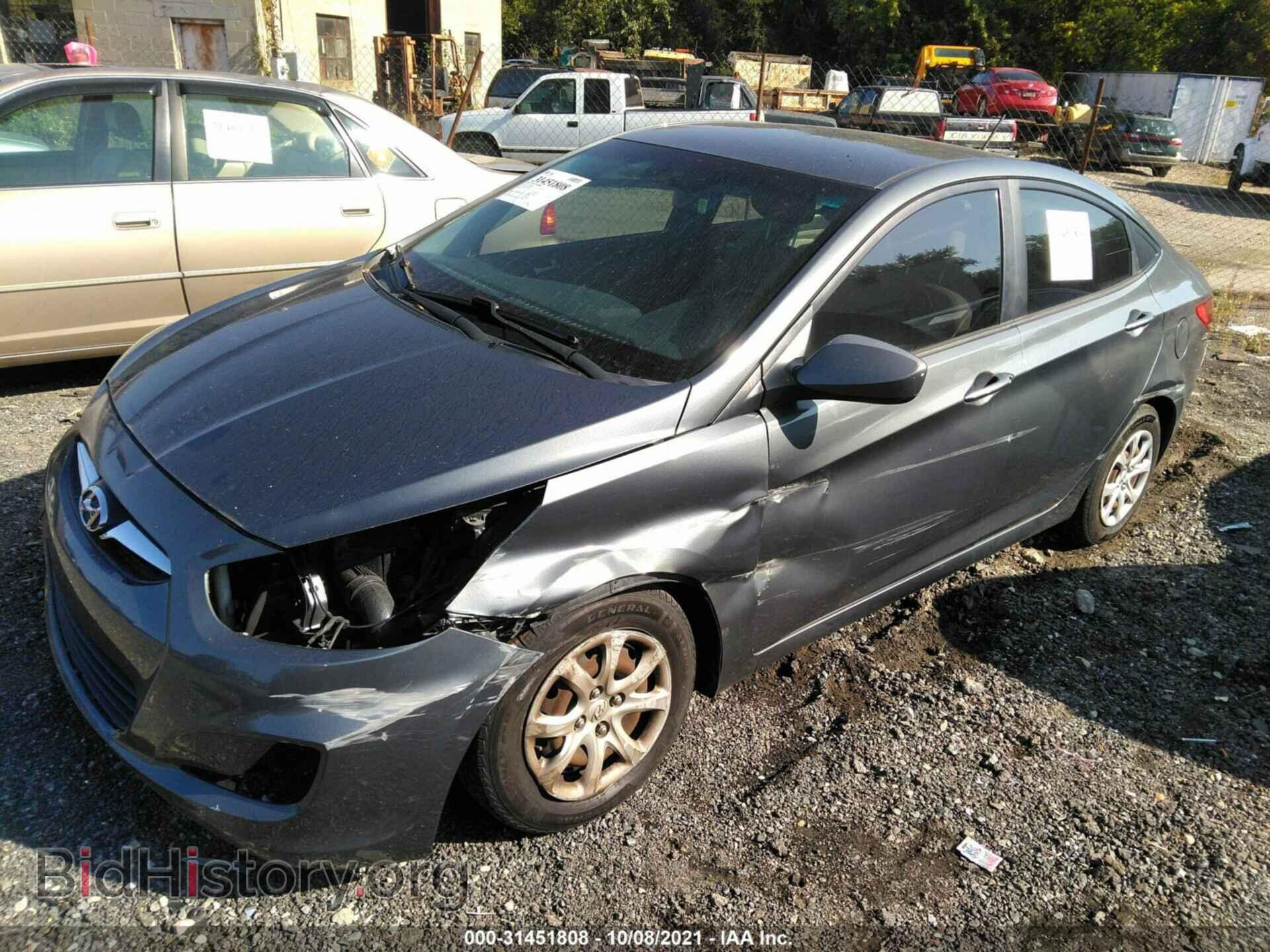 2013 HYUNDAI ACCENT - VIN: KMHCT4AE7DU400413 - Фото 6