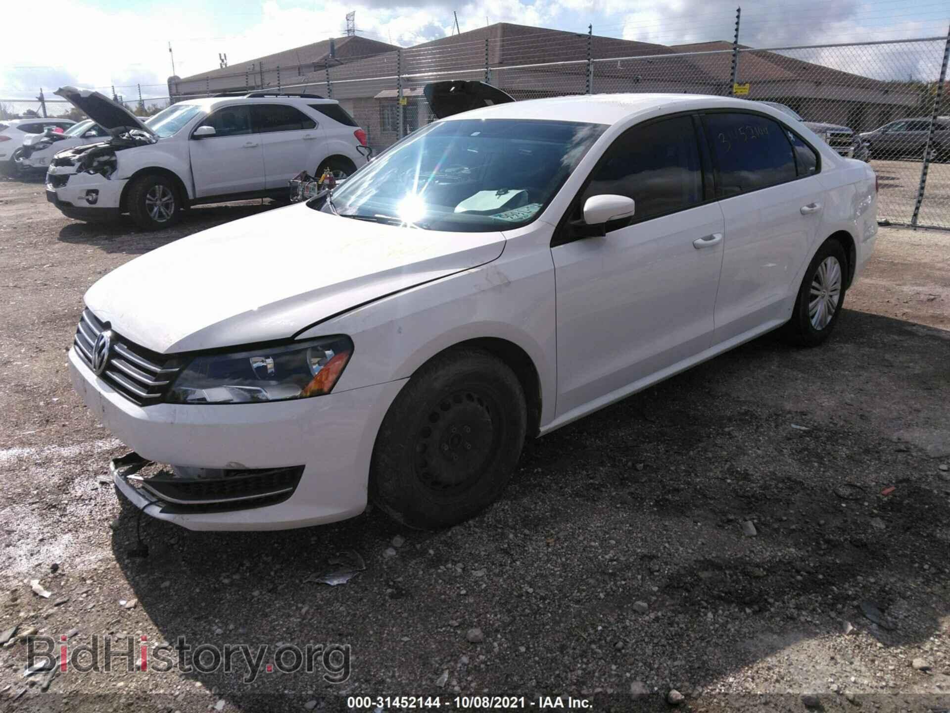 2014 VOLKSWAGEN PASSAT - VIN: 1VWAT7A36EC036369 - Фото 2