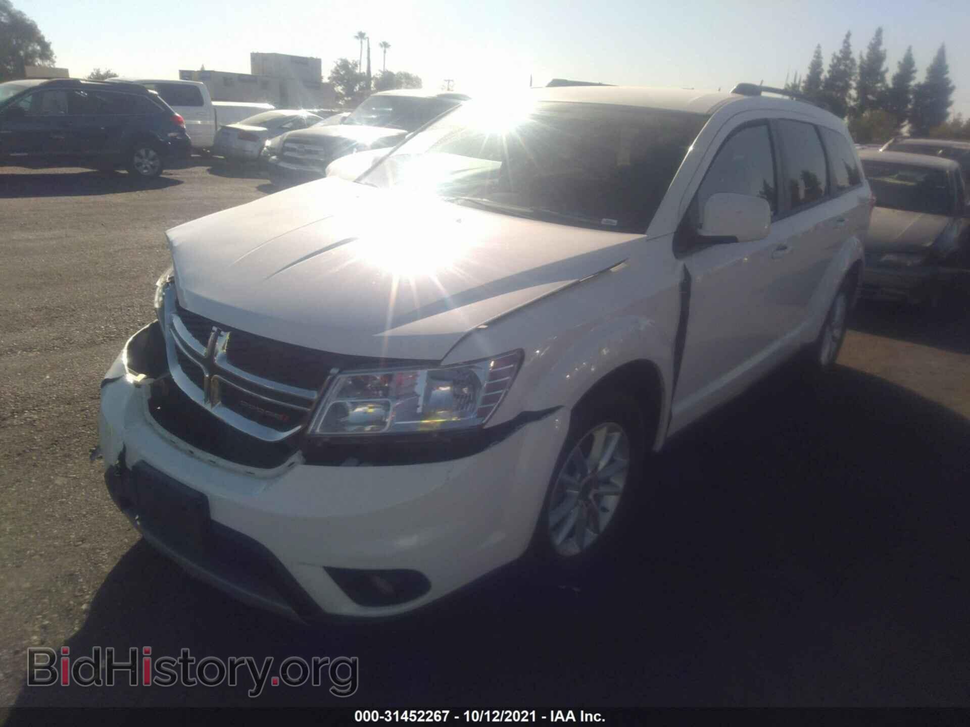 2014 DODGE JOURNEY - VIN: 3C4PDCBB1ET229140 - Фото 2
