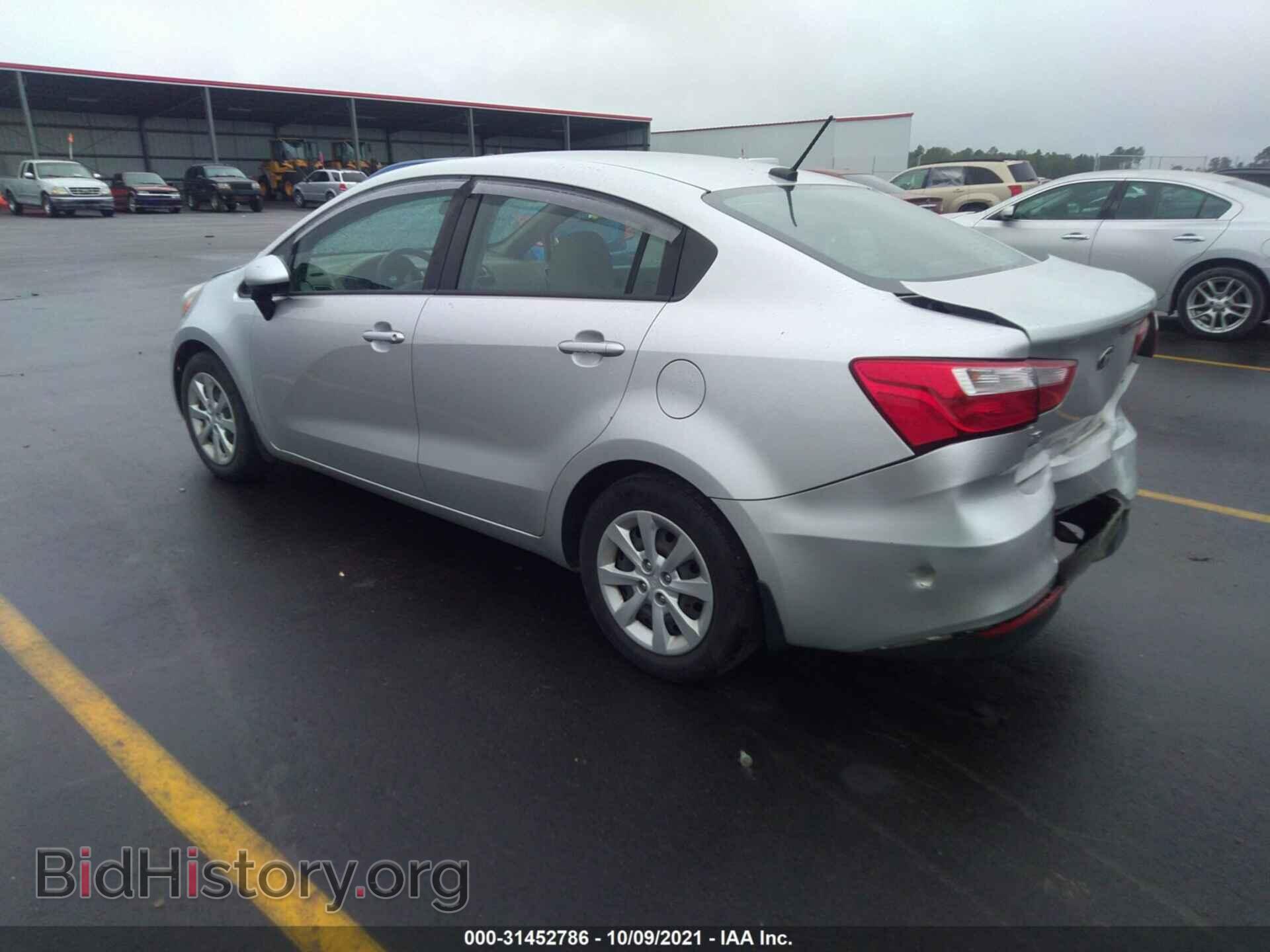 2017 KIA RIO - VIN: KNADM4A38H6057218 - Фото 3