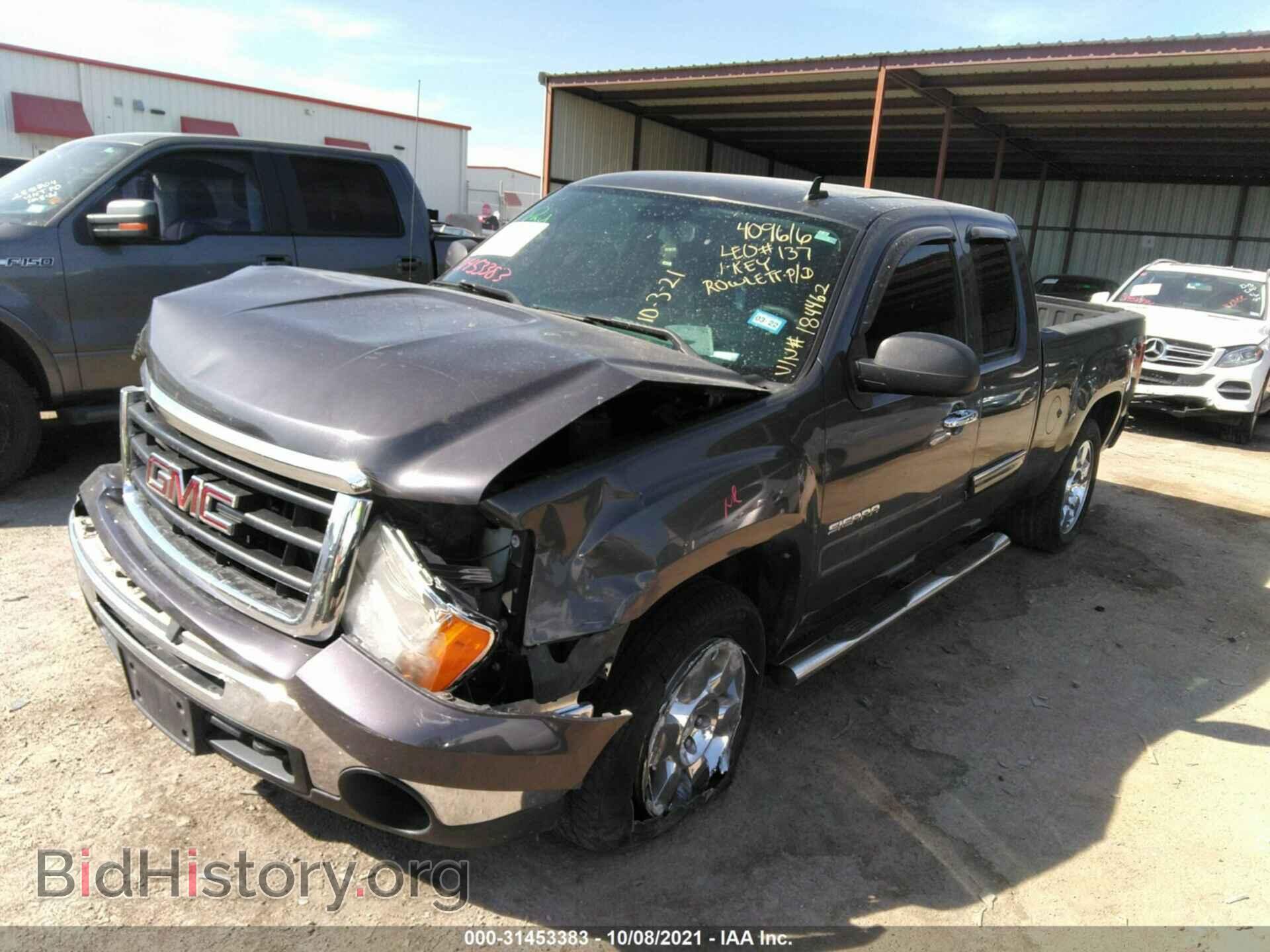 2010 GMC SIERRA 1500 - VIN: 1GTSKVE31AZ184462 - Фото 2