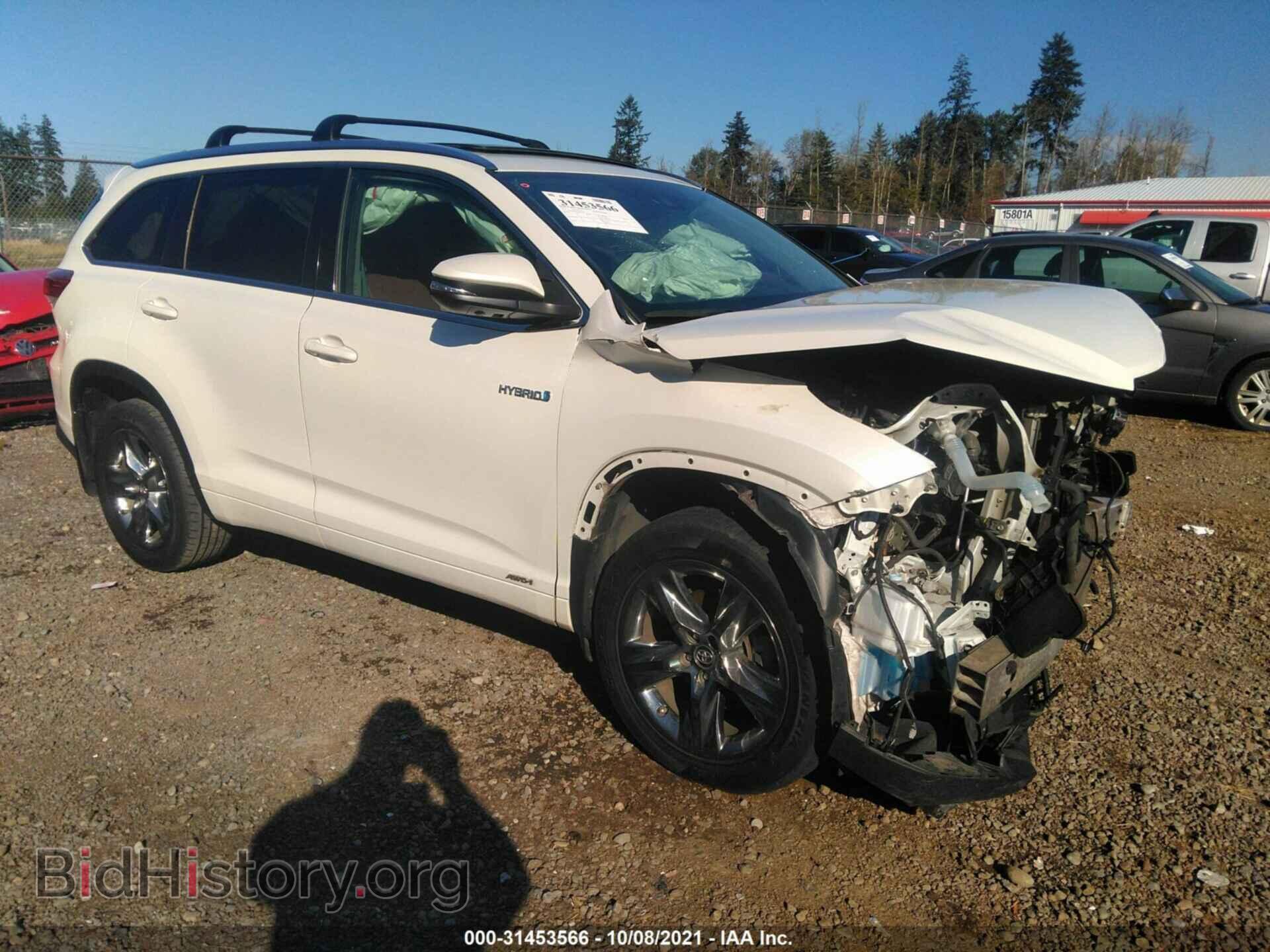 Фотография 5TDDGRFH1HS032169 - TOYOTA HIGHLANDER 2017