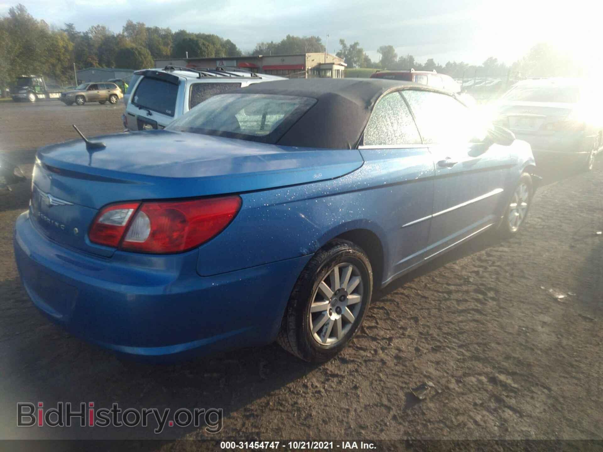 2008 CHRYSLER SEBRING - VIN: 1C3LC45K78N212158 - Фото 4