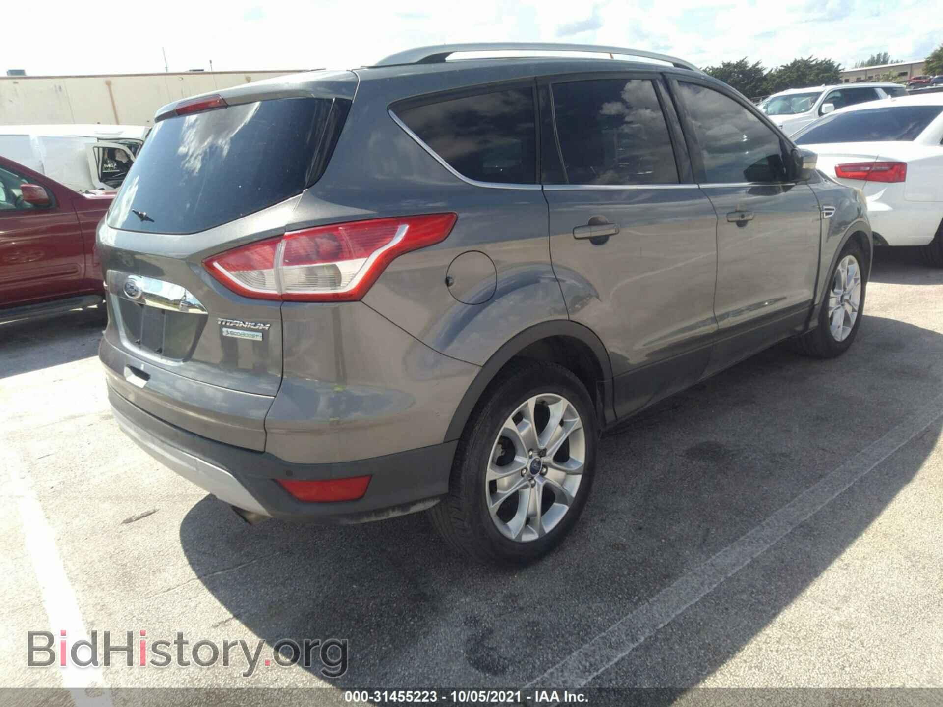2014 FORD ESCAPE - VIN: 1FMCU0JX5EUE28106 - Фото 4