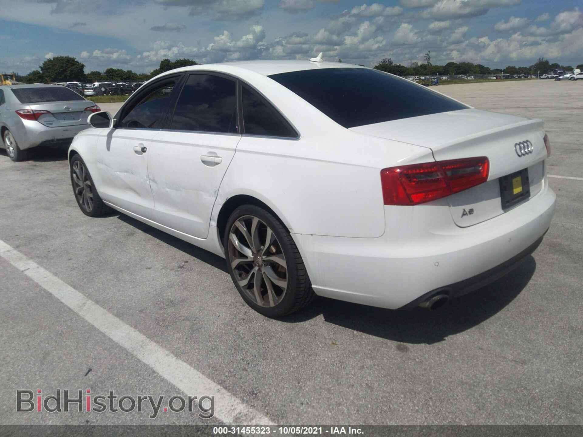 2013 AUDI A6 - VIN: WAUGFAFC1DN036032 - Фото 3