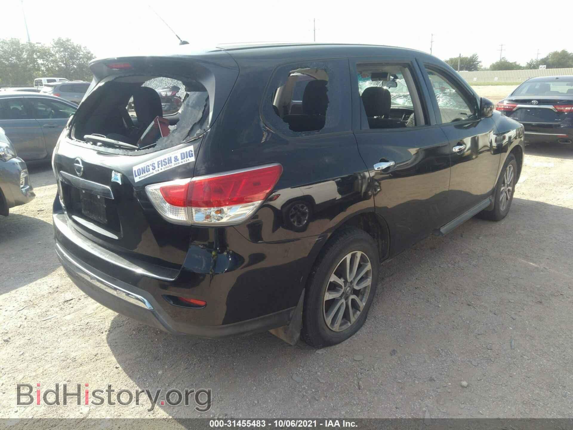 2013 NISSAN PATHFINDER - VIN: 5N1AR2MN9DC624357 - Фото 4