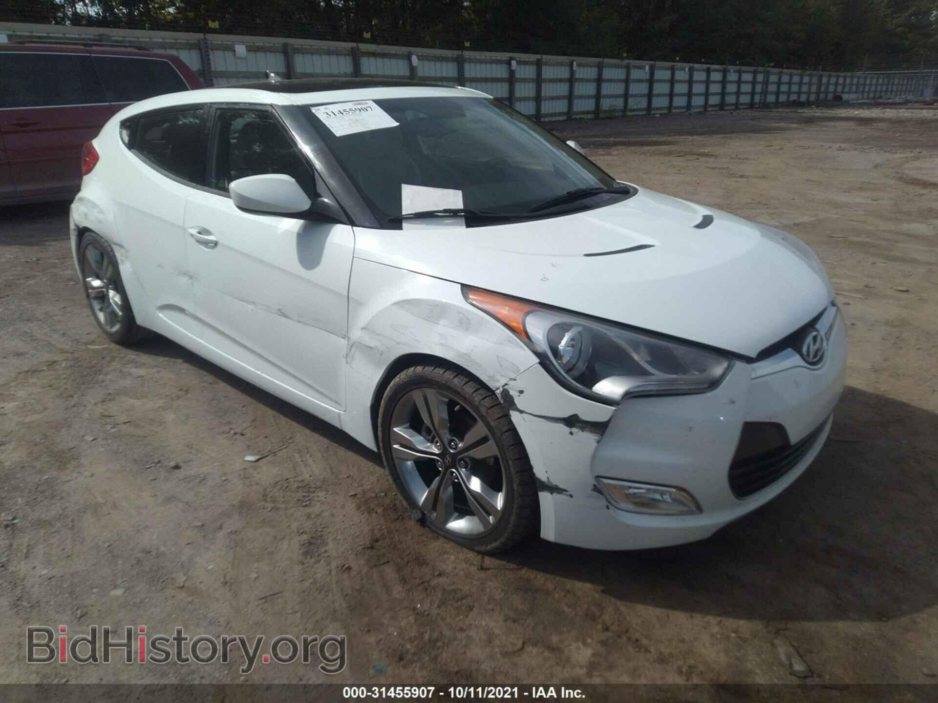 Фотография KMHTC6AD2CU030473 - HYUNDAI VELOSTER 2012