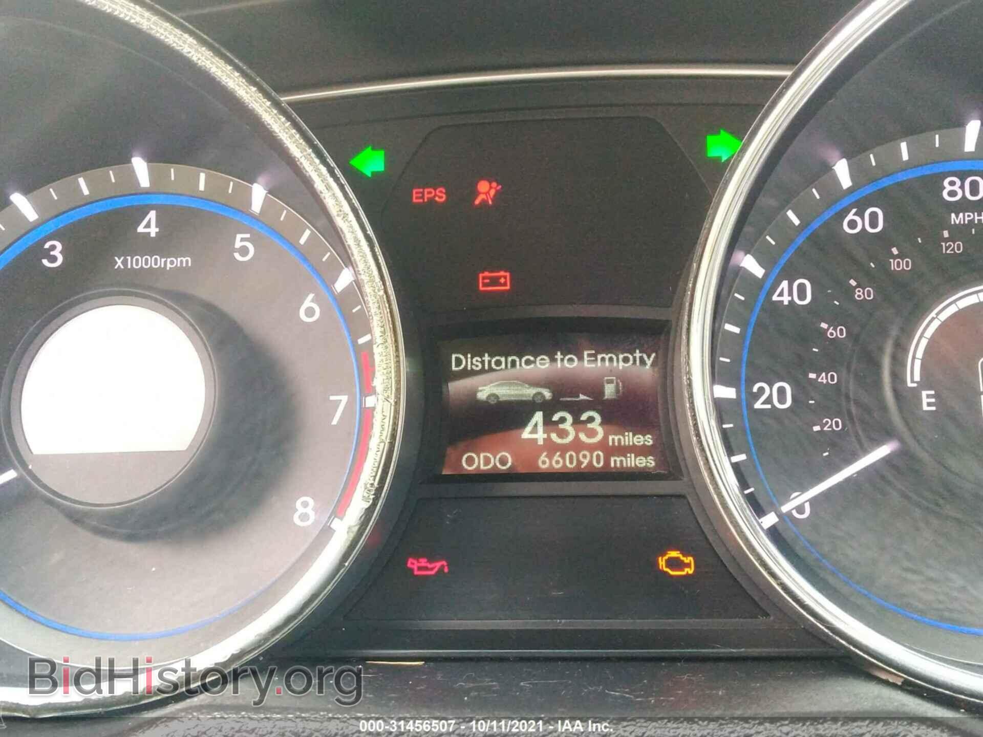 2011 HYUNDAI SONATA - VIN: 5NPEB4AC9BH087077 - Фото 7