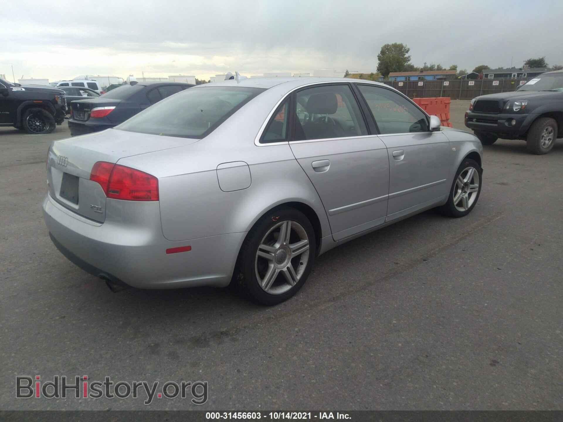 2007 AUDI A4 - VIN: WAUDF78EX7A109706 - Фото 4