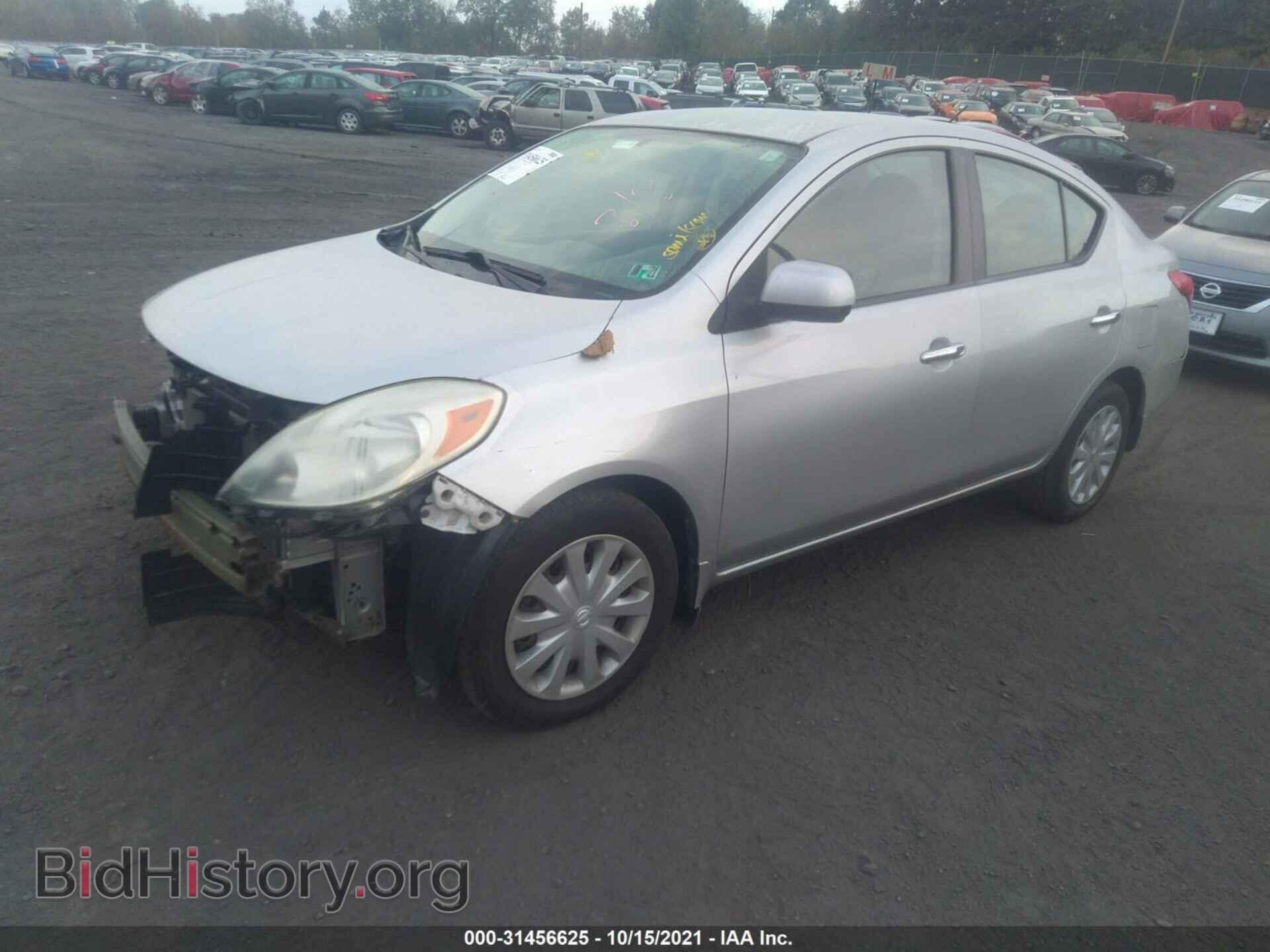 2012 NISSAN VERSA - VIN: 3N1CN7AP1CL902802 - Фото 2