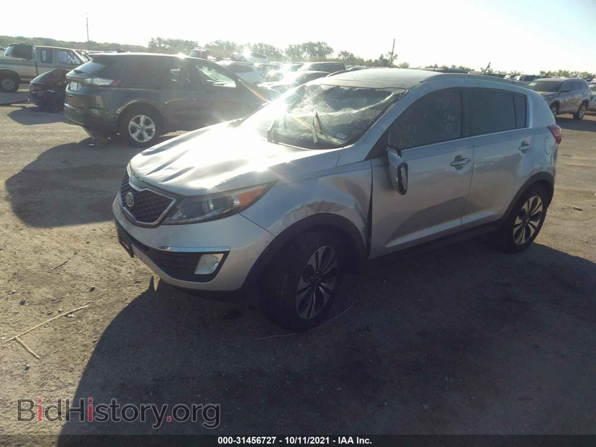 2011 KIA SPORTAGE - VIN: KNDPC3A68B7149955 - Фото 2