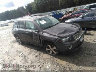 2017 Jeep COMPASS High Altitude, серый — VIN 1C4NJCEB6HD199378, IAAI
