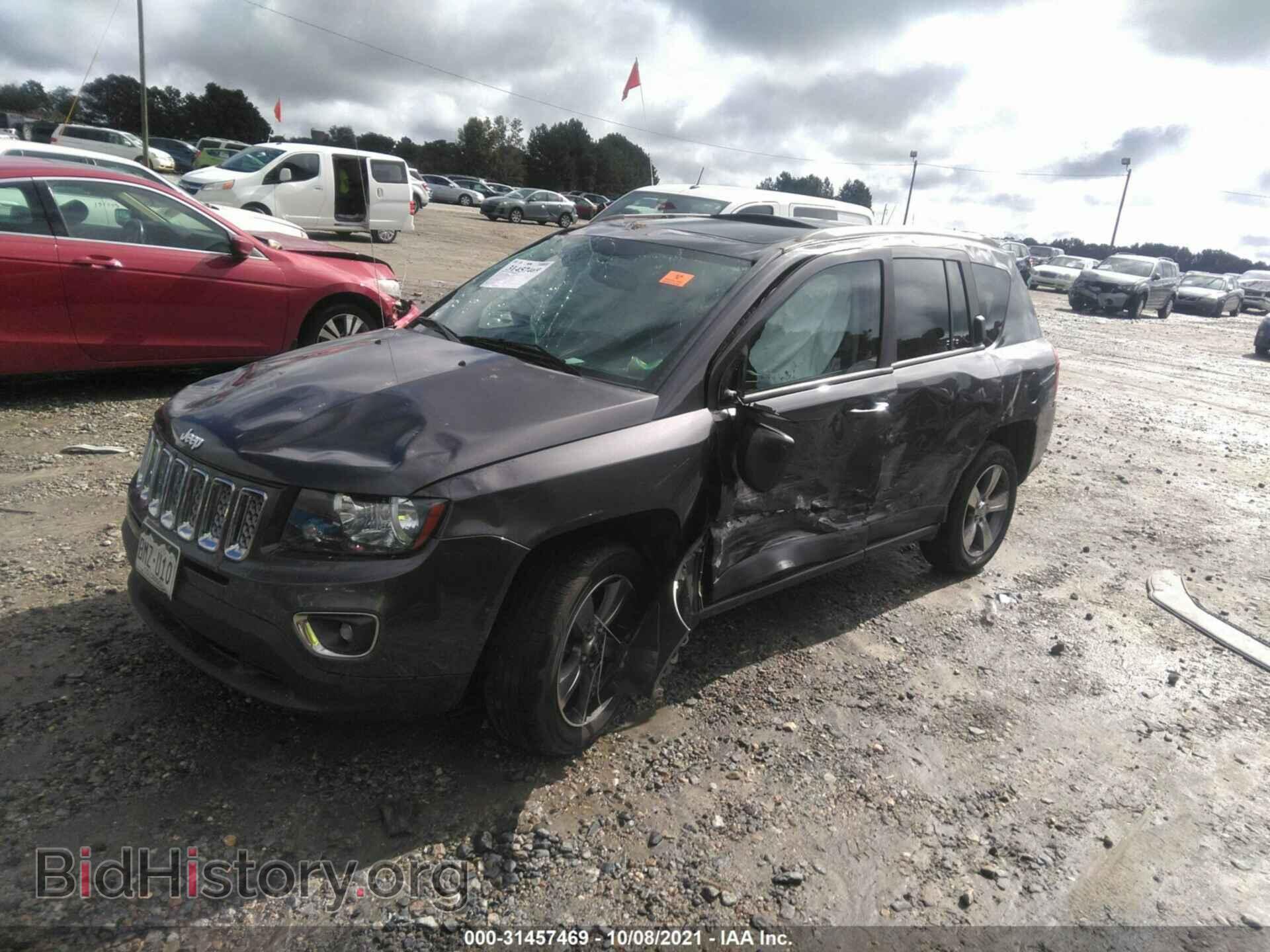 2017 JEEP COMPASS - VIN: 1C4NJCEB6HD199378 - Фото 2