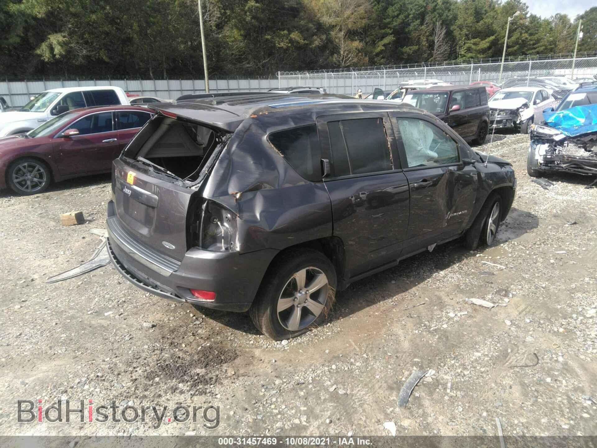 2017 JEEP COMPASS - VIN: 1C4NJCEB6HD199378 - Фото 4