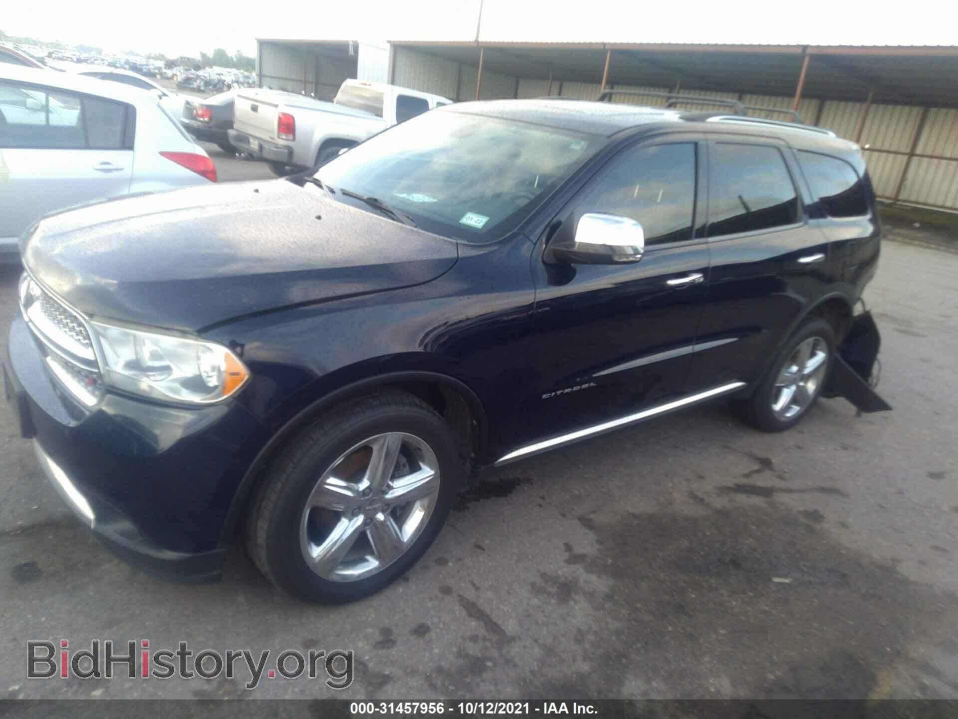 2013 DODGE DURANGO - VIN: 1C4RDJEG6DC602431 - Фото 2